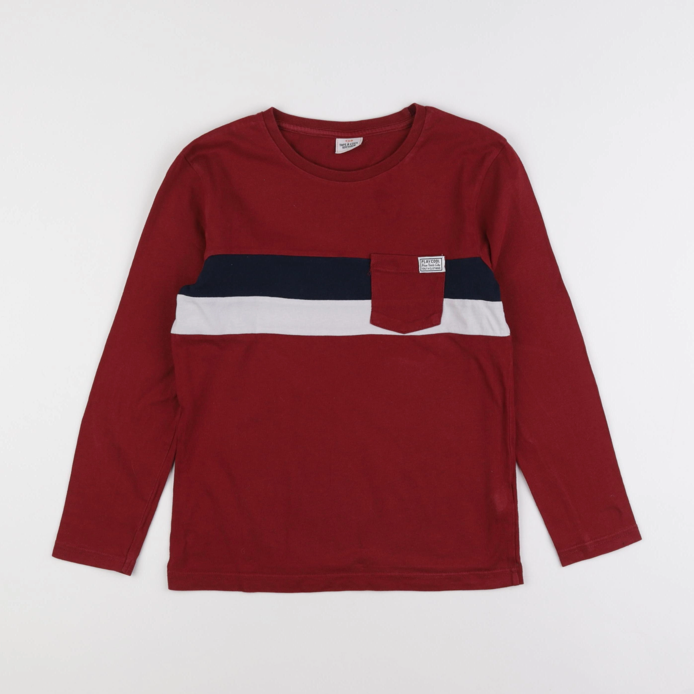 Tape à l'oeil - tee-shirt rouge - 10 ans