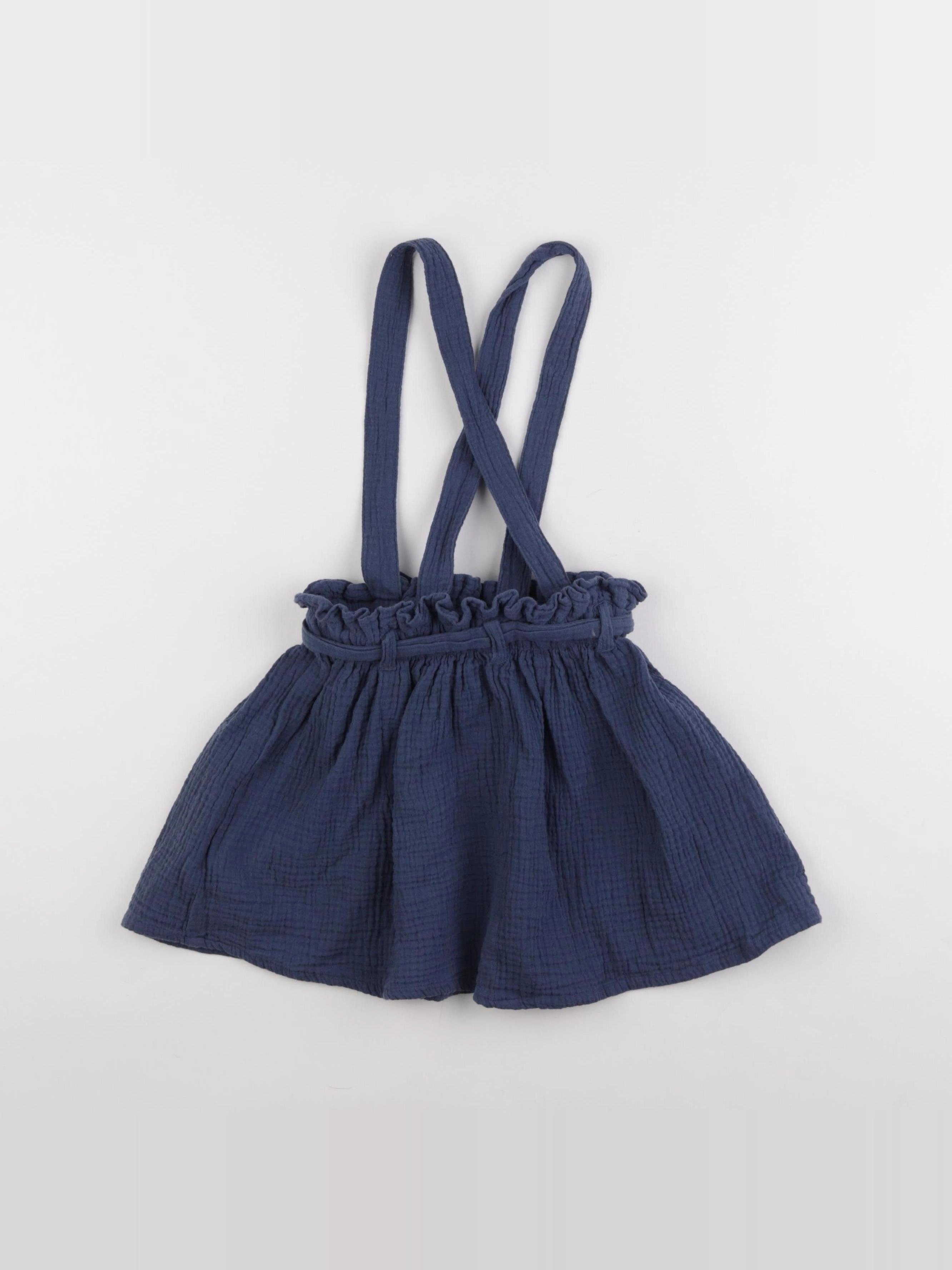 Vertbaudet - jupe bleu - 6 ans