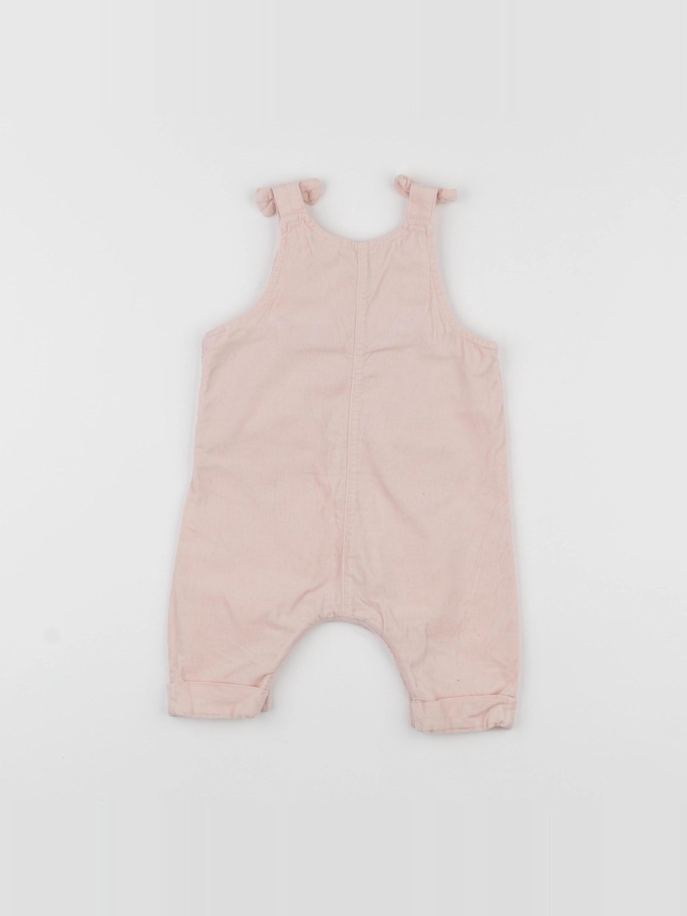Vertbaudet - salopette rose - 3 mois