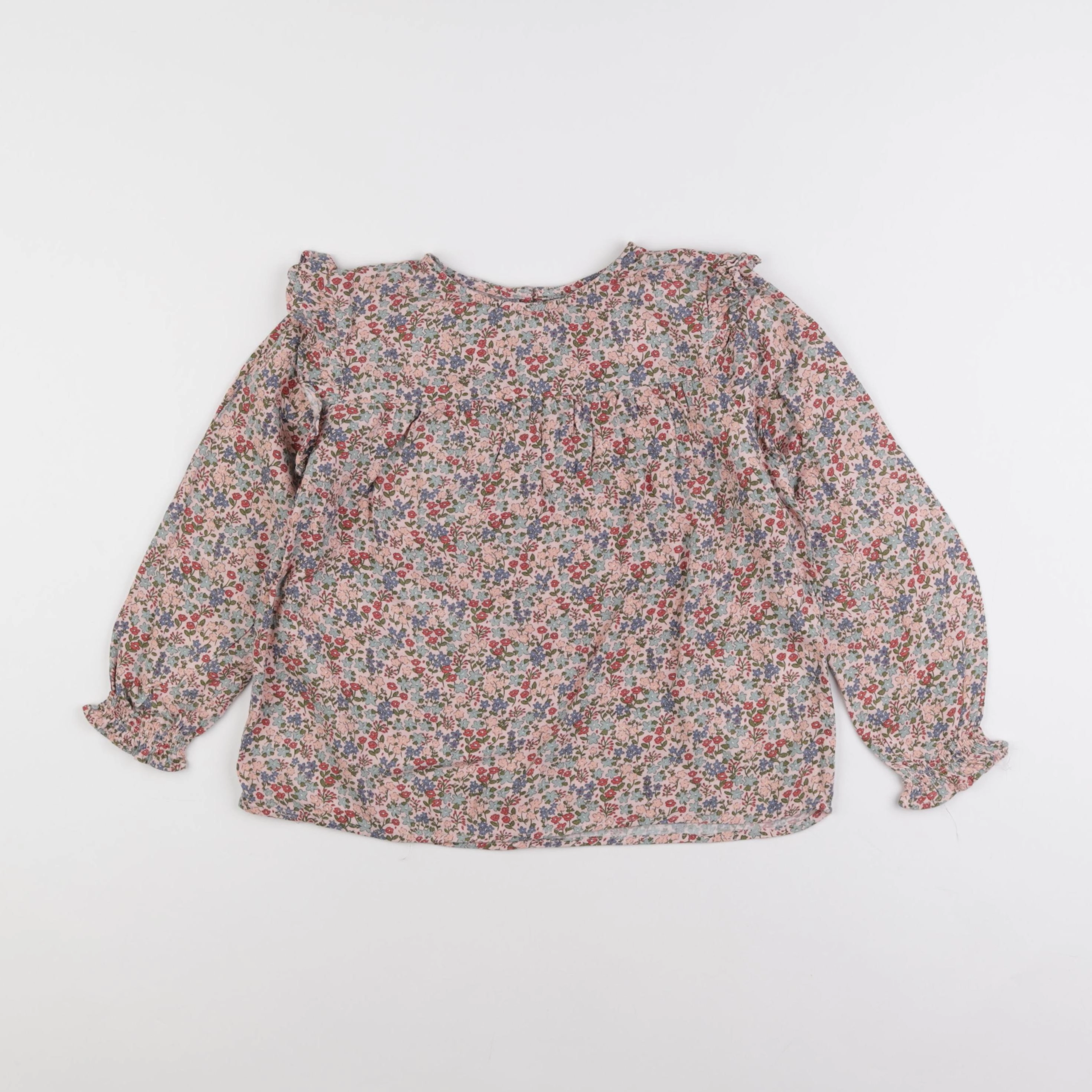 Vertbaudet - blouse multicolore - 8 ans