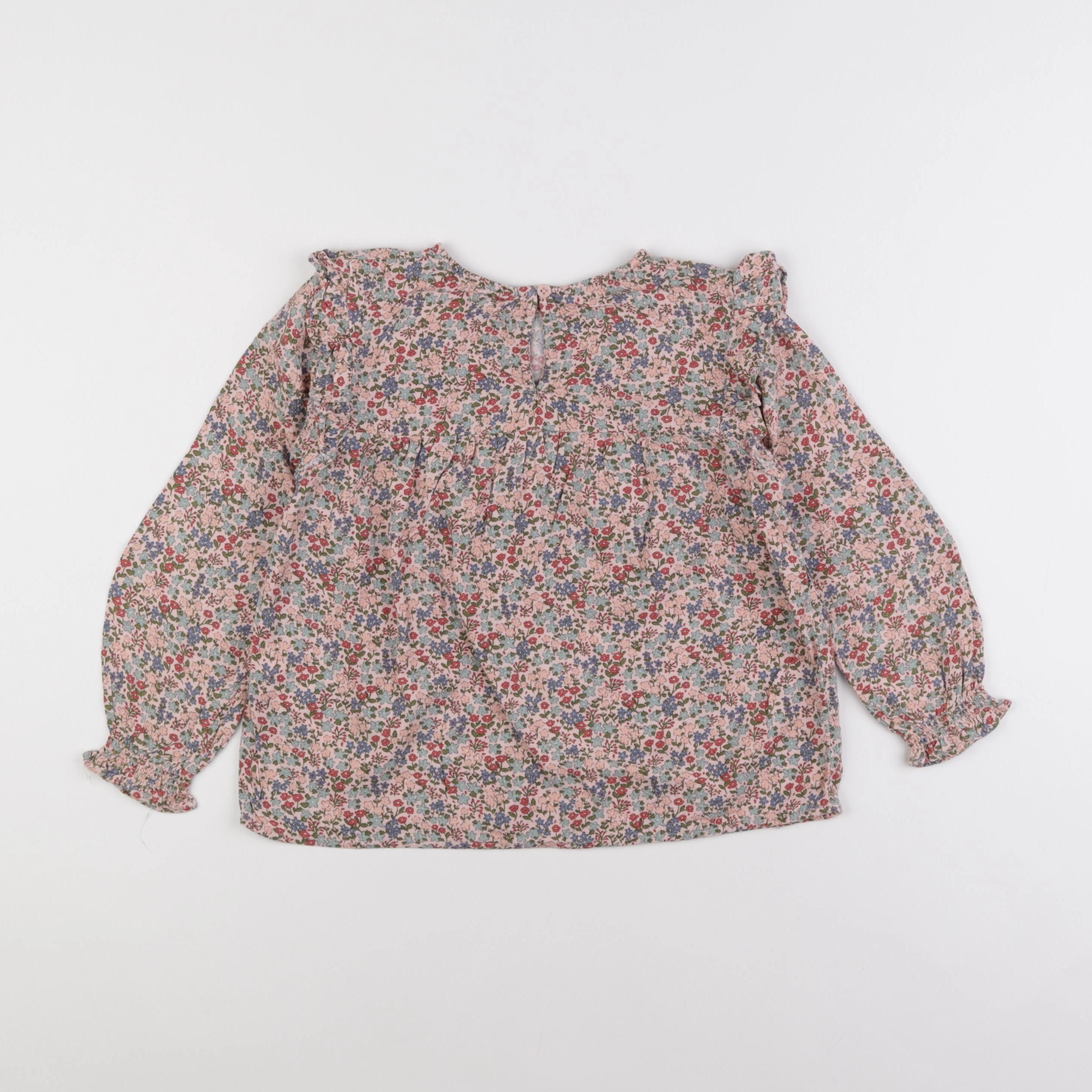 Vertbaudet - blouse multicolore - 8 ans