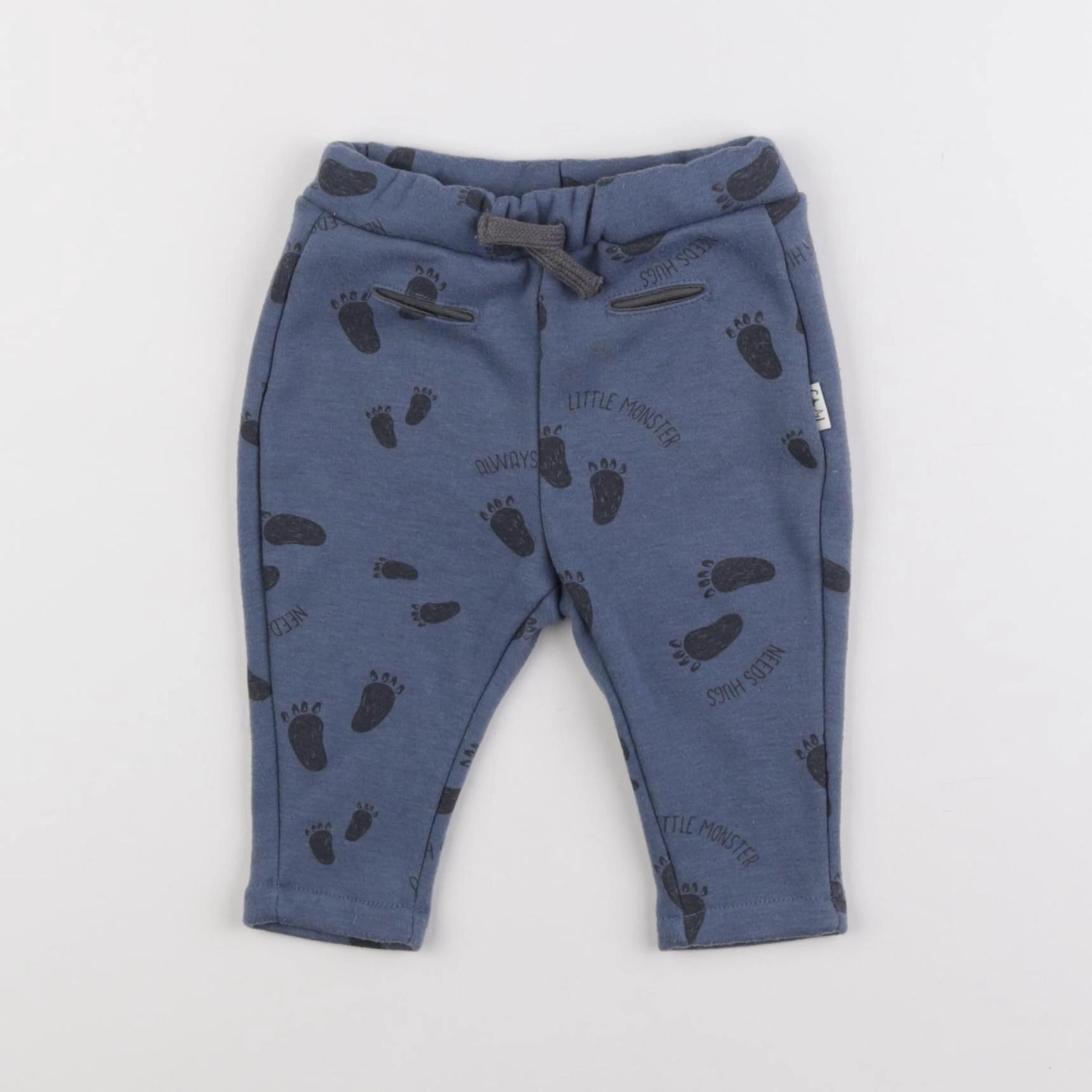 Tape à l'oeil - pantalon bleu - 6 mois
