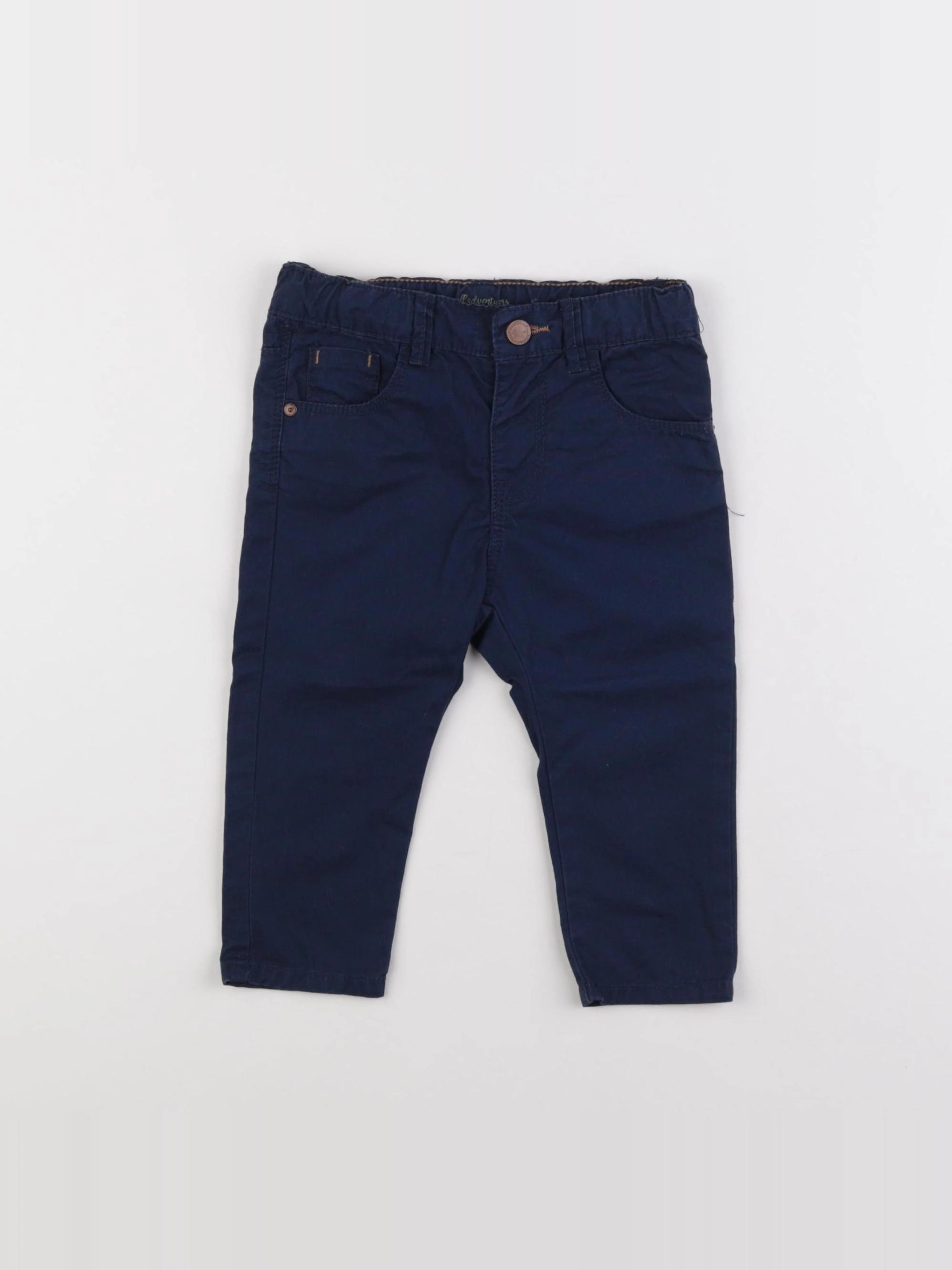Zara - pantalon bleu - 9/12 mois