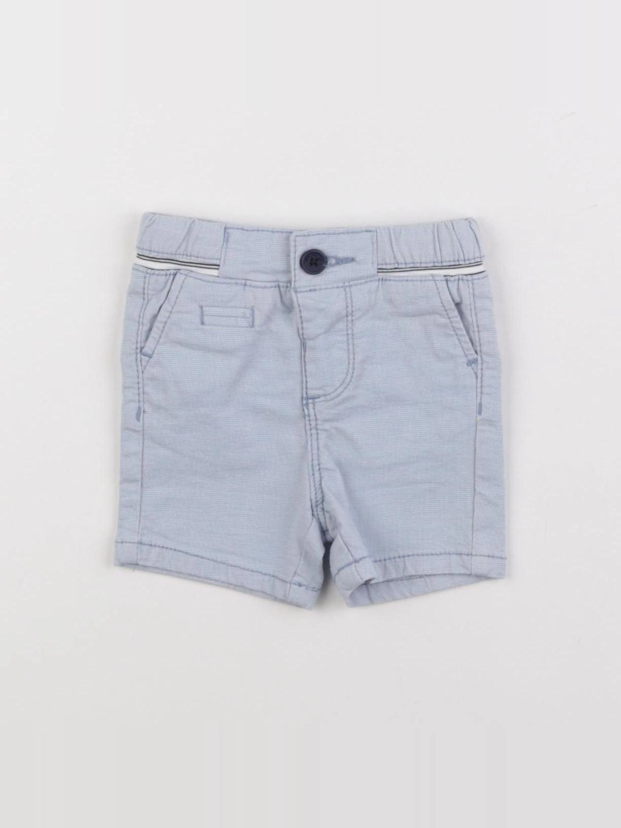 Tape à l'oeil - short bleu - 3 mois