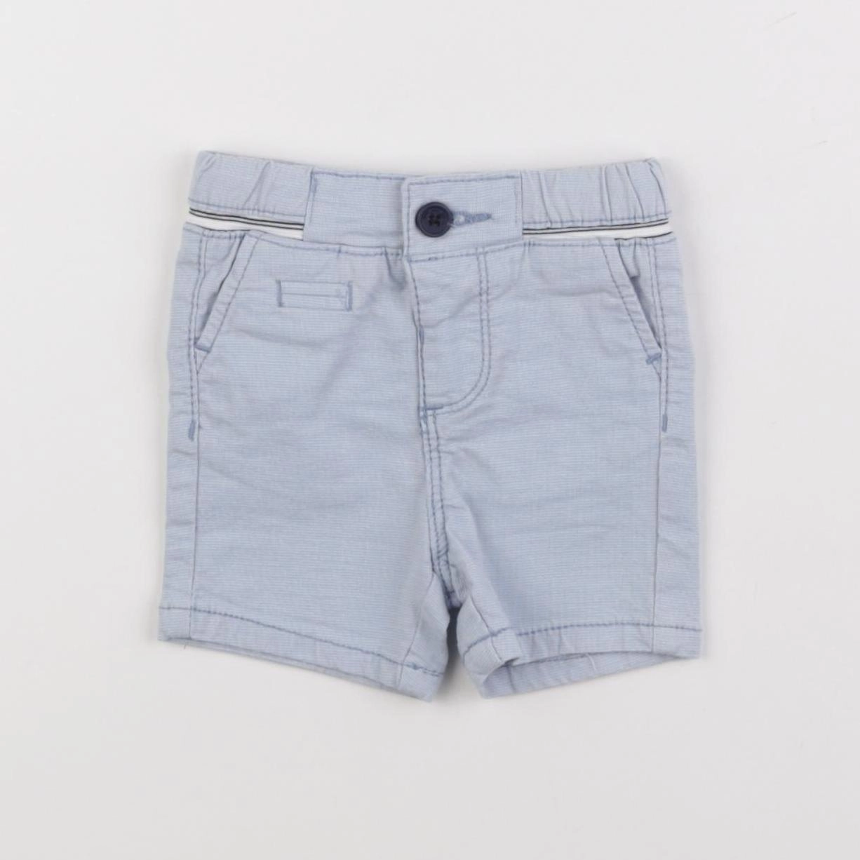 Tape à l'oeil - short bleu - 3 mois
