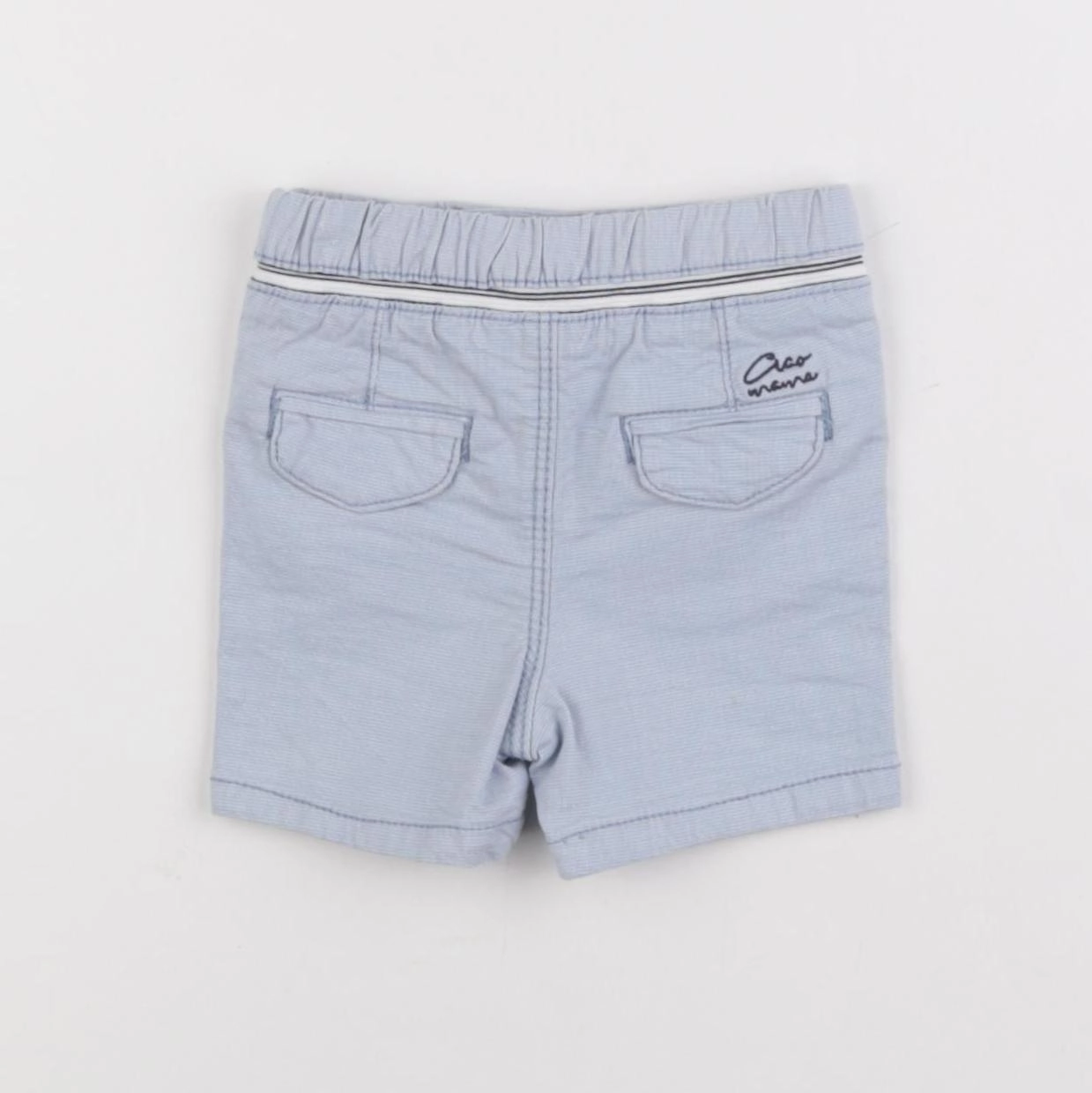 Tape à l'oeil - short bleu - 3 mois