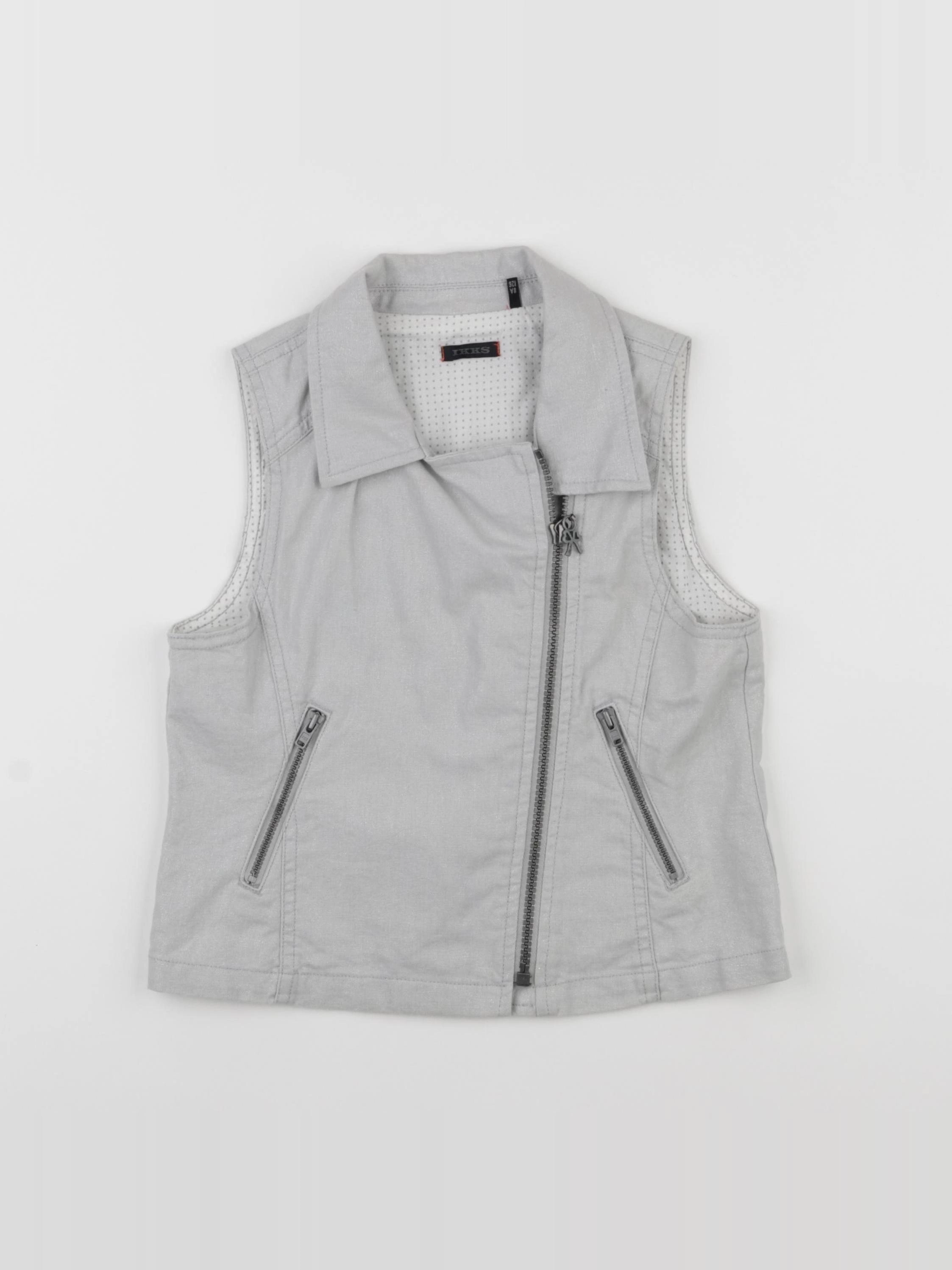IKKS - gilet argent - 8 ans