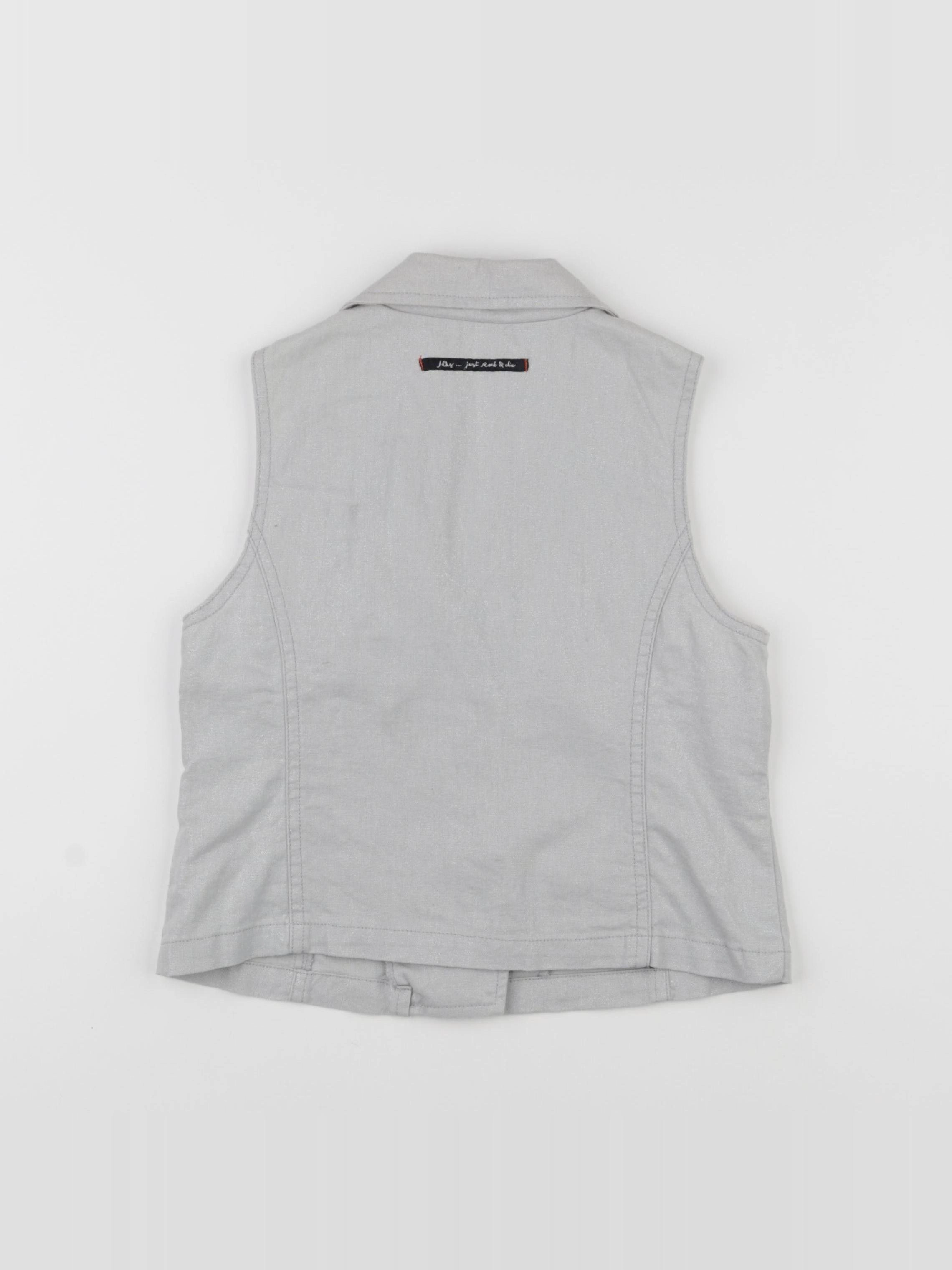 IKKS - gilet argent - 8 ans
