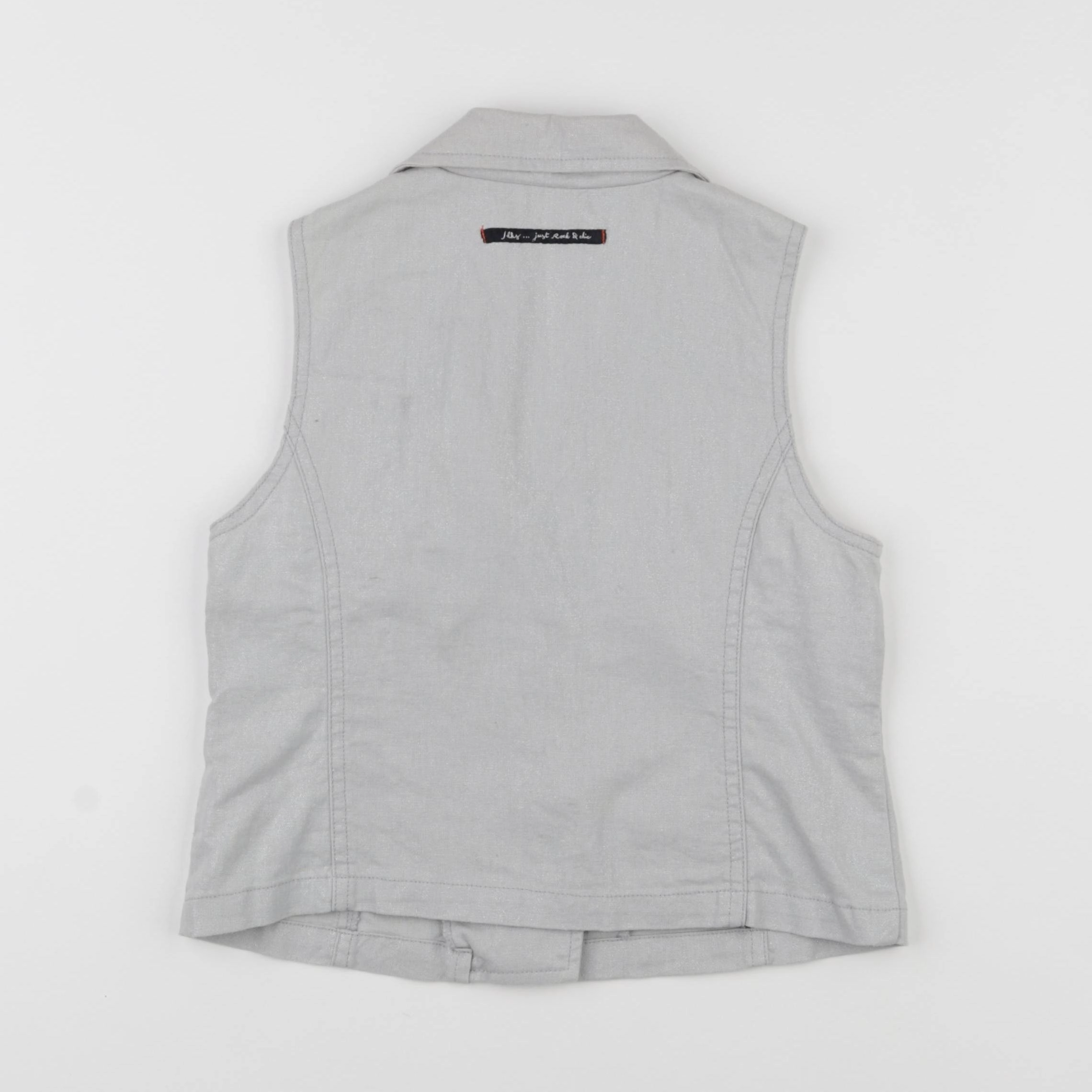 IKKS - gilet argent - 8 ans