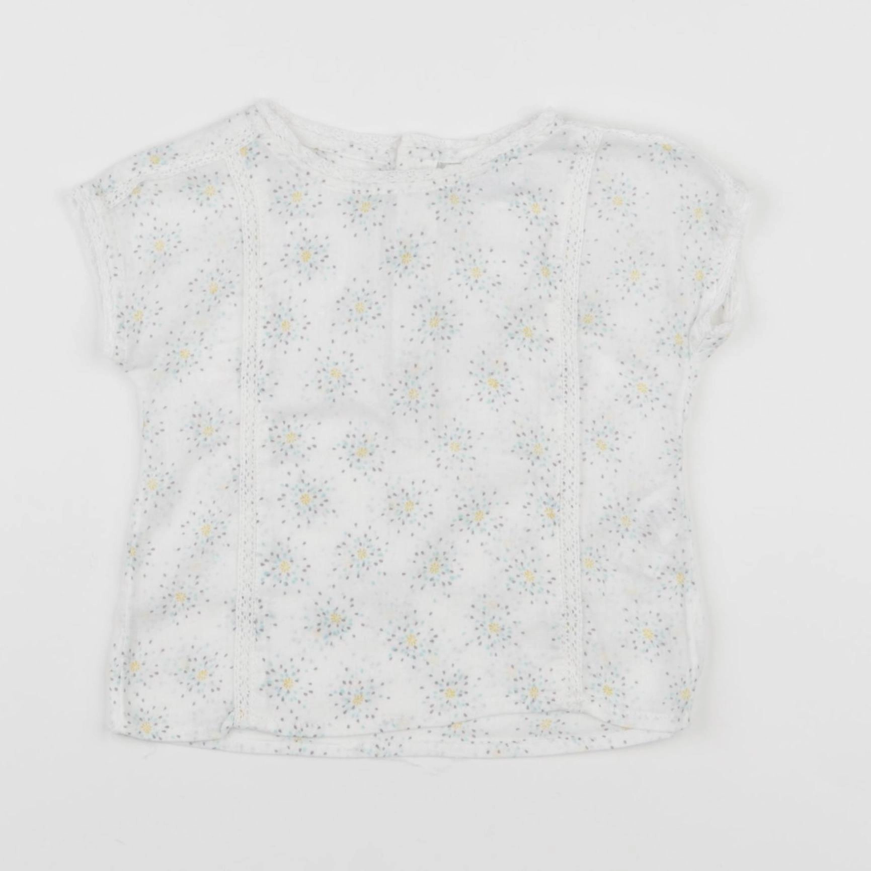 Boutchou - blouse blanc - 12 mois