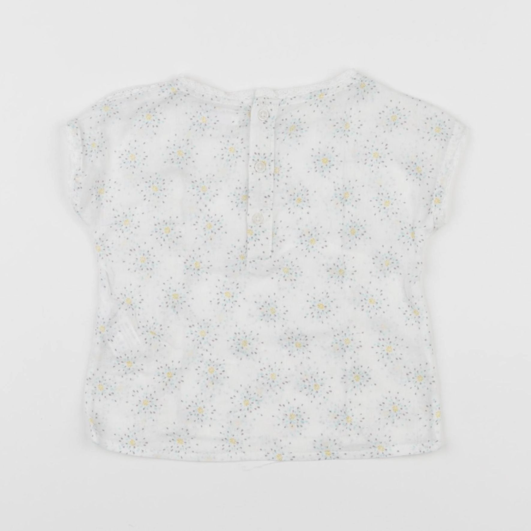 Boutchou - blouse blanc - 12 mois