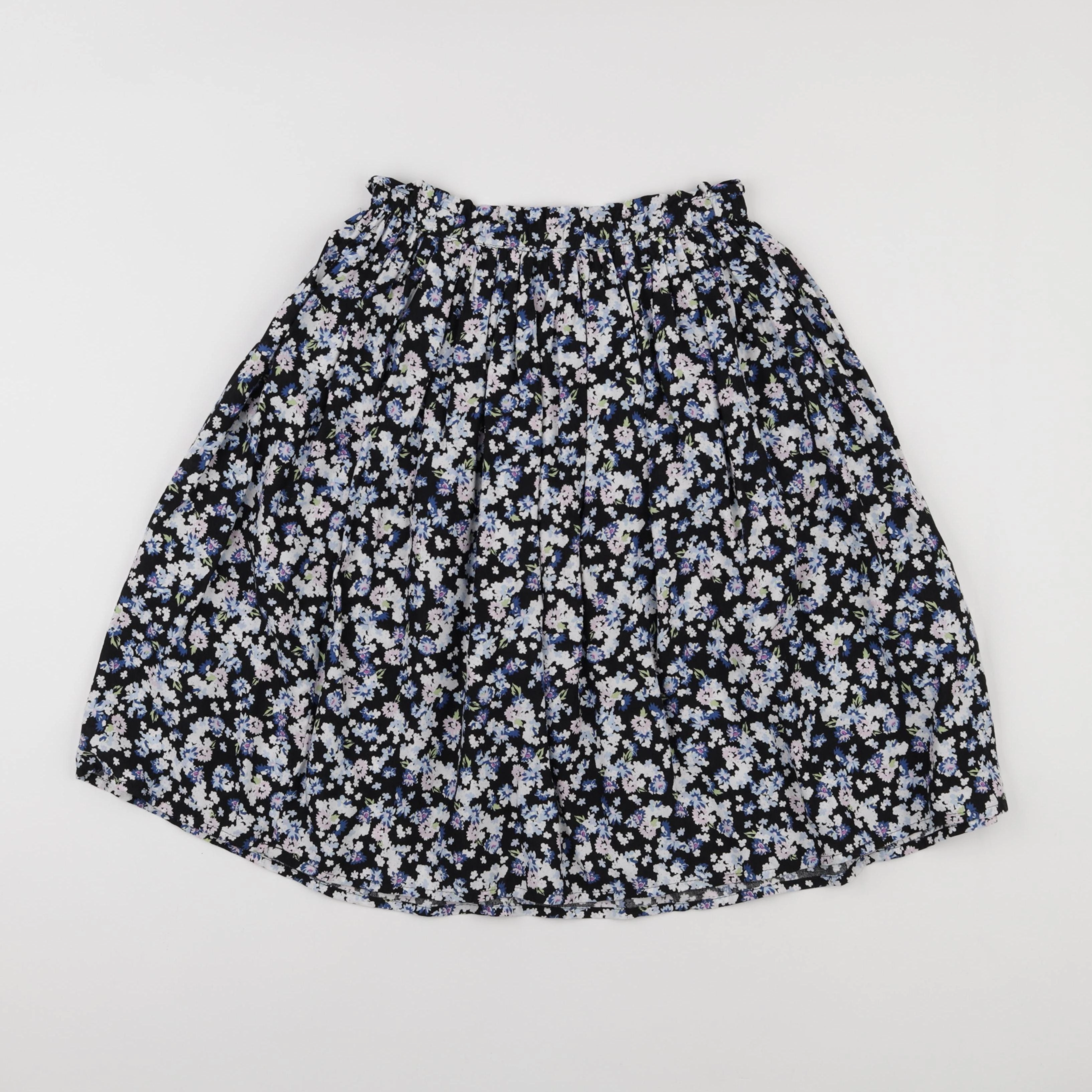 H&M - jupe bleu - 6/8 ans