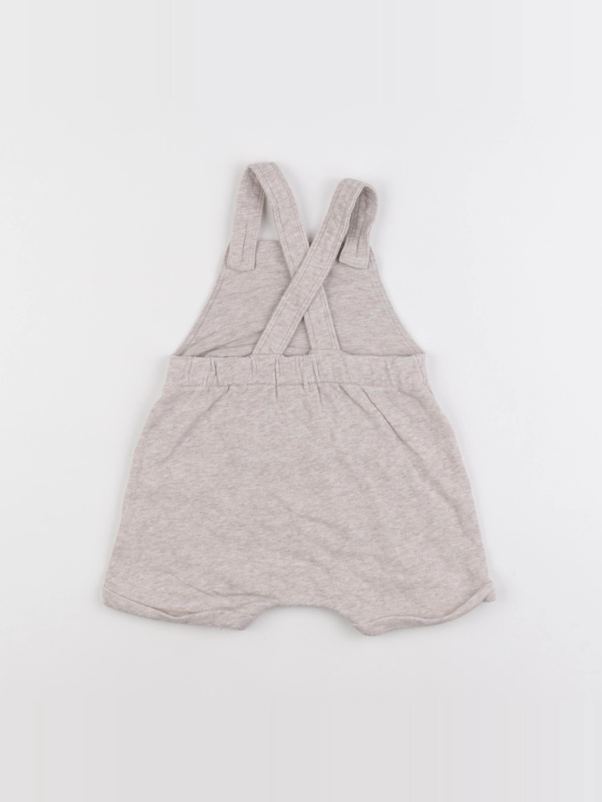 H&M - salopette beige - 4/6 mois