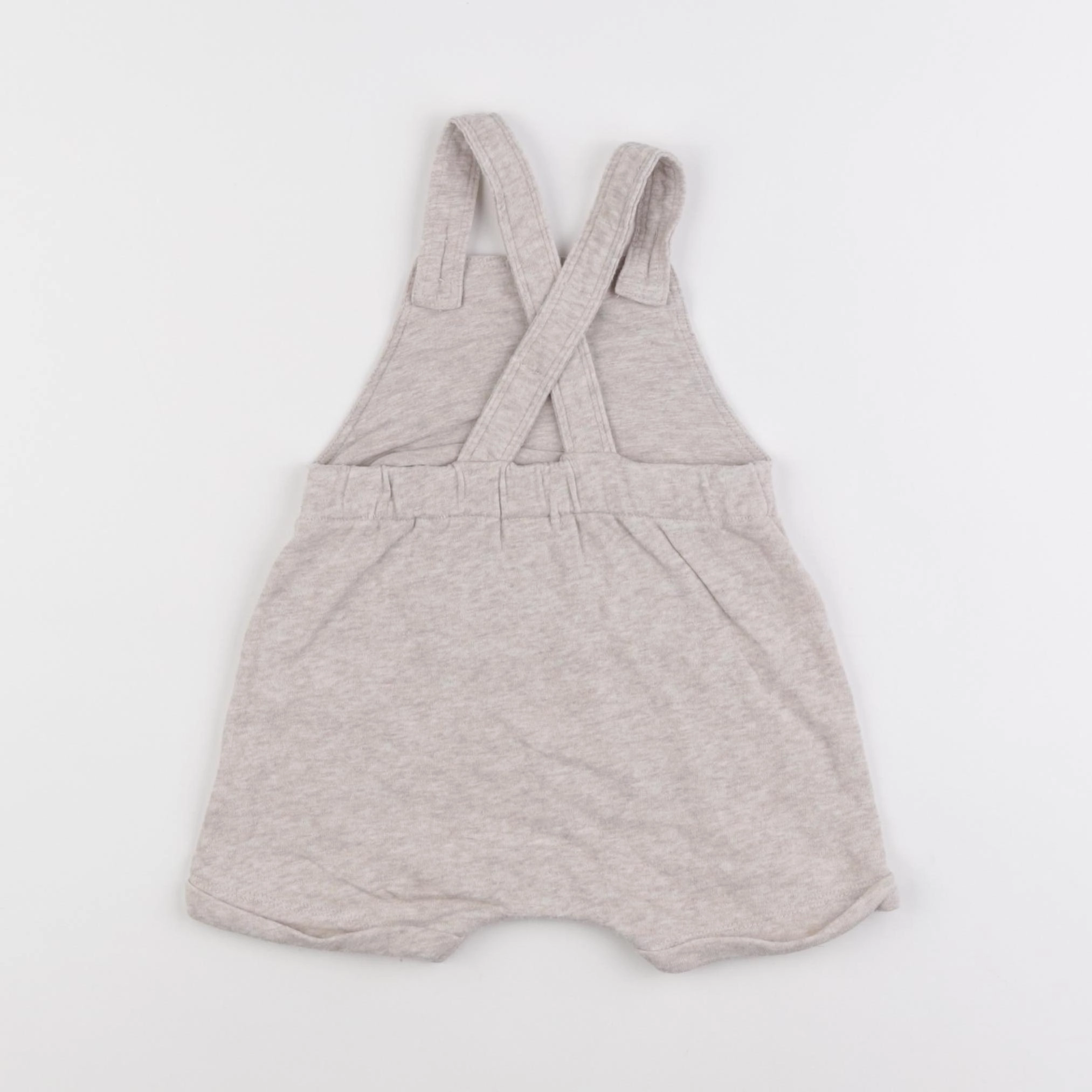 H&M - salopette beige - 4/6 mois