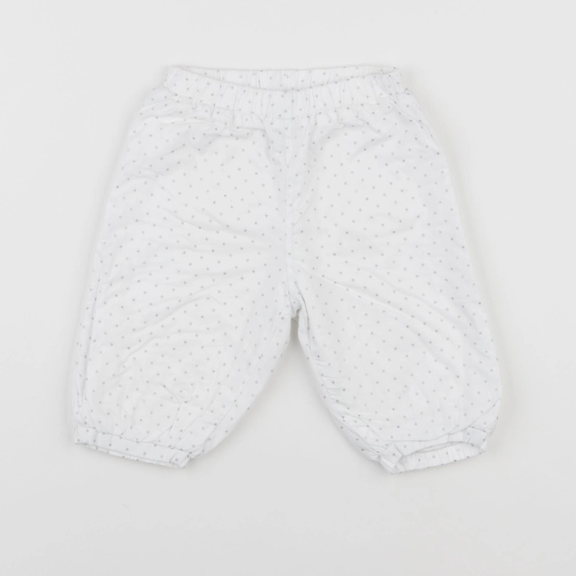 Jacadi - pantalon blanc, argent - 6 mois