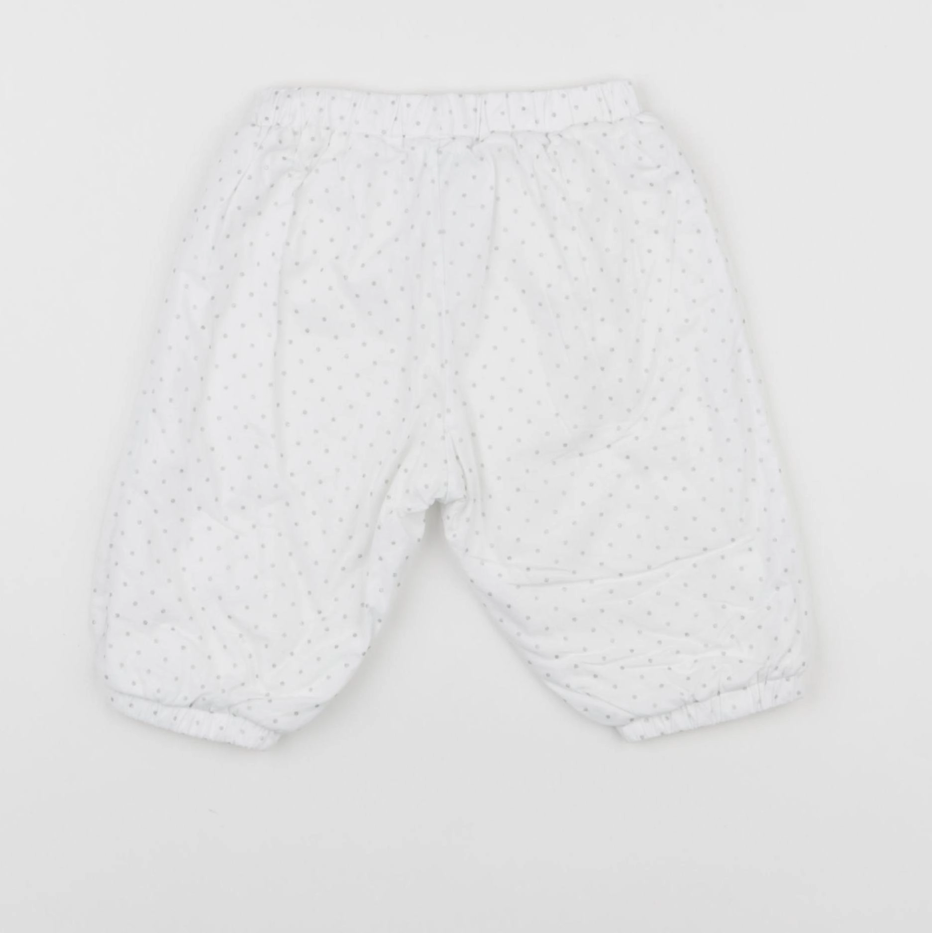 Jacadi - pantalon blanc, argent - 6 mois