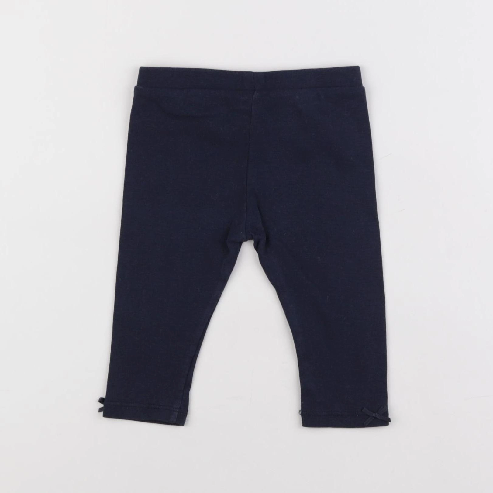 Jacadi - legging bleu - 6 mois