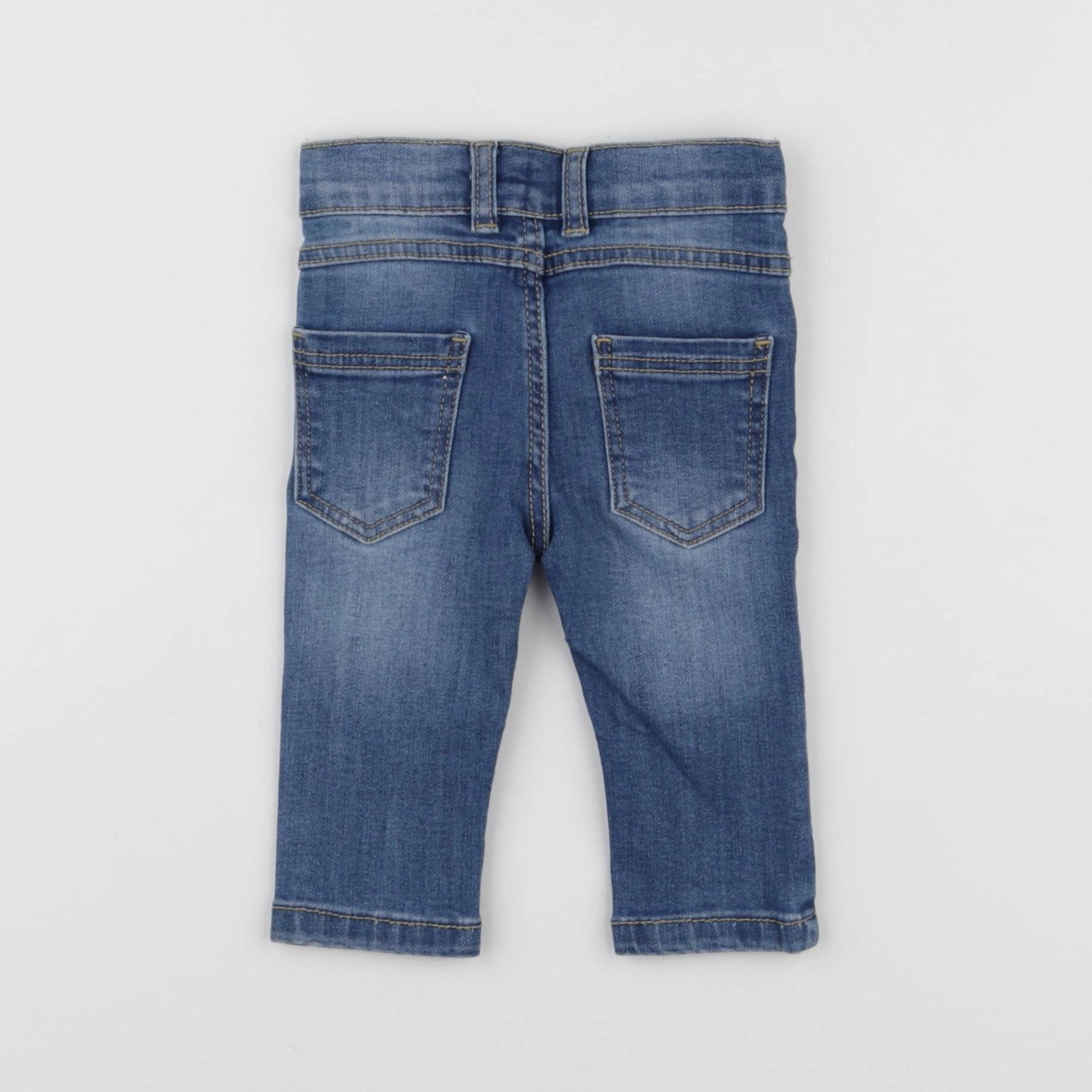 Vertbaudet - jean bleu - 3 mois
