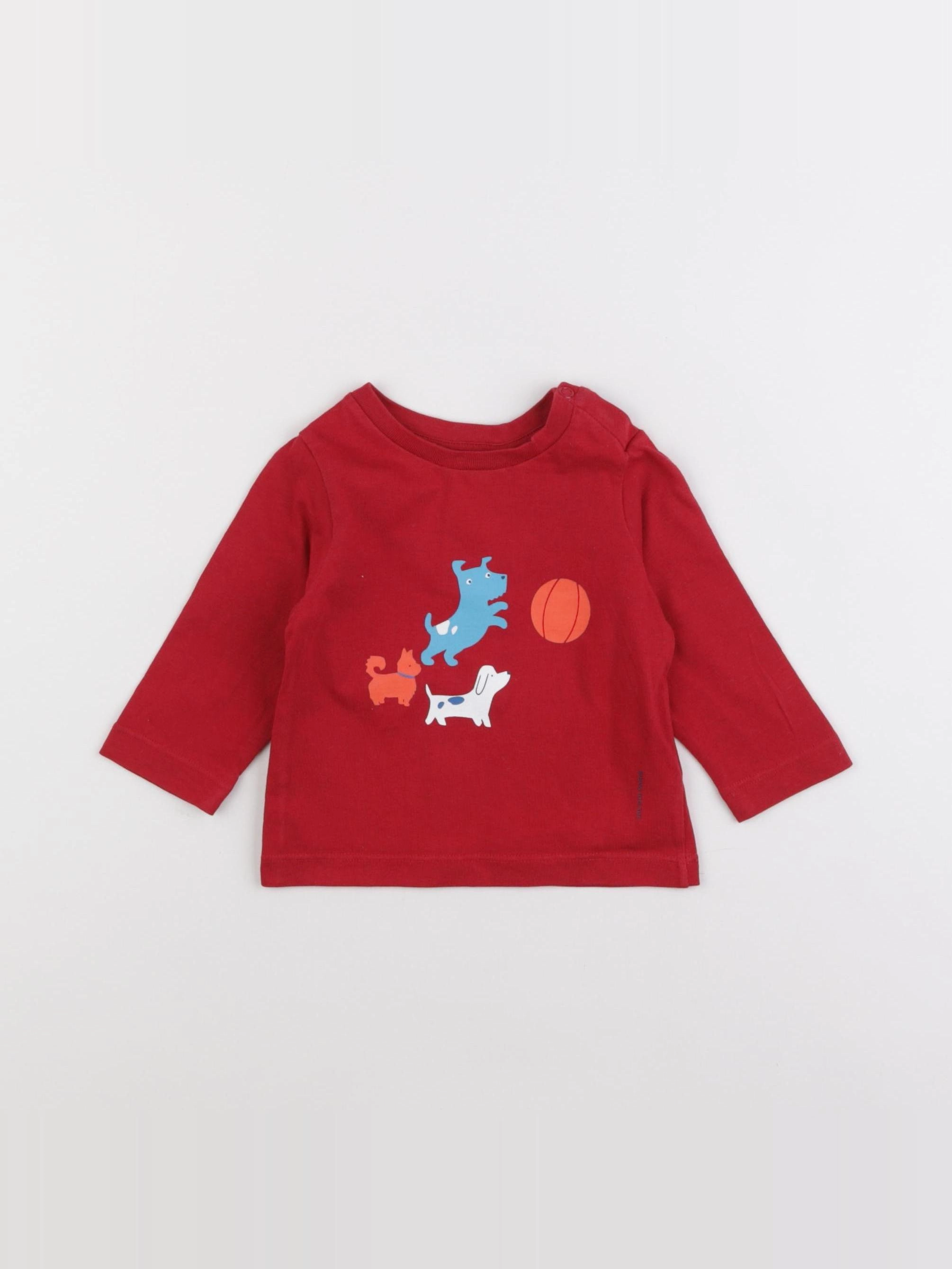 Jacadi - tee-shirt multicolore - 6 mois