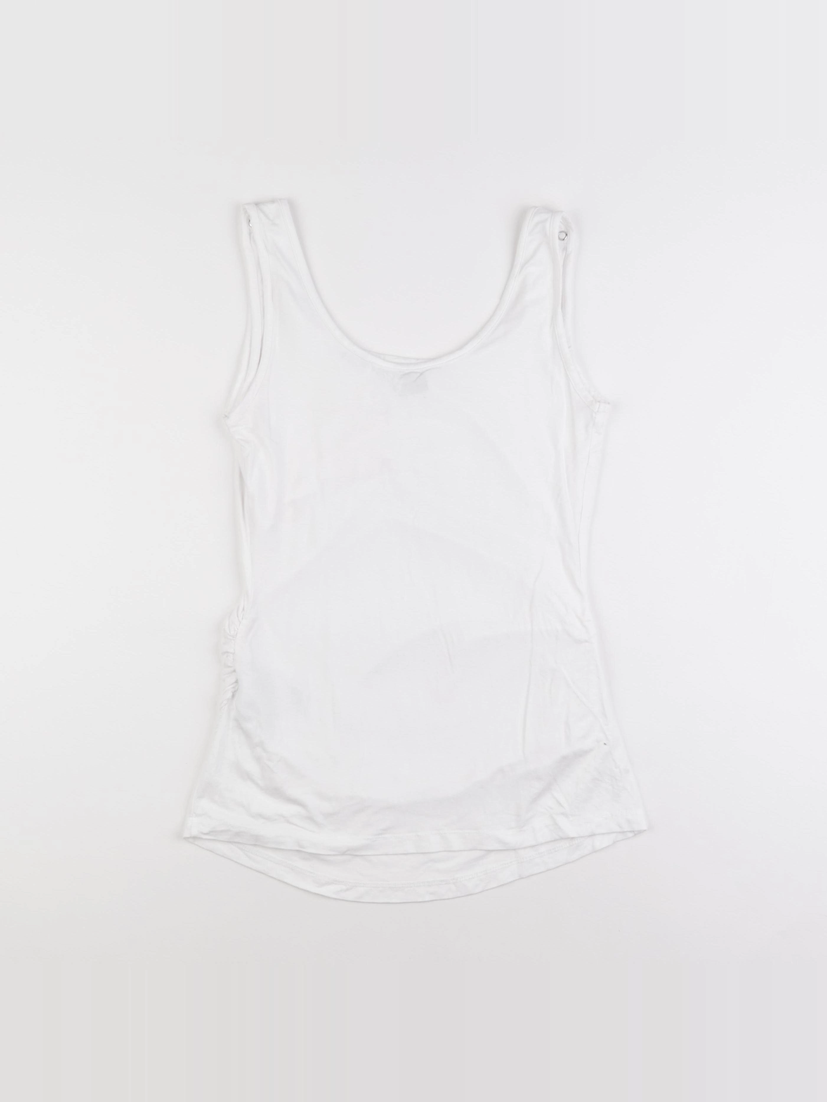 Seraphine - débardeur allaitement, grossesse blanc - 36