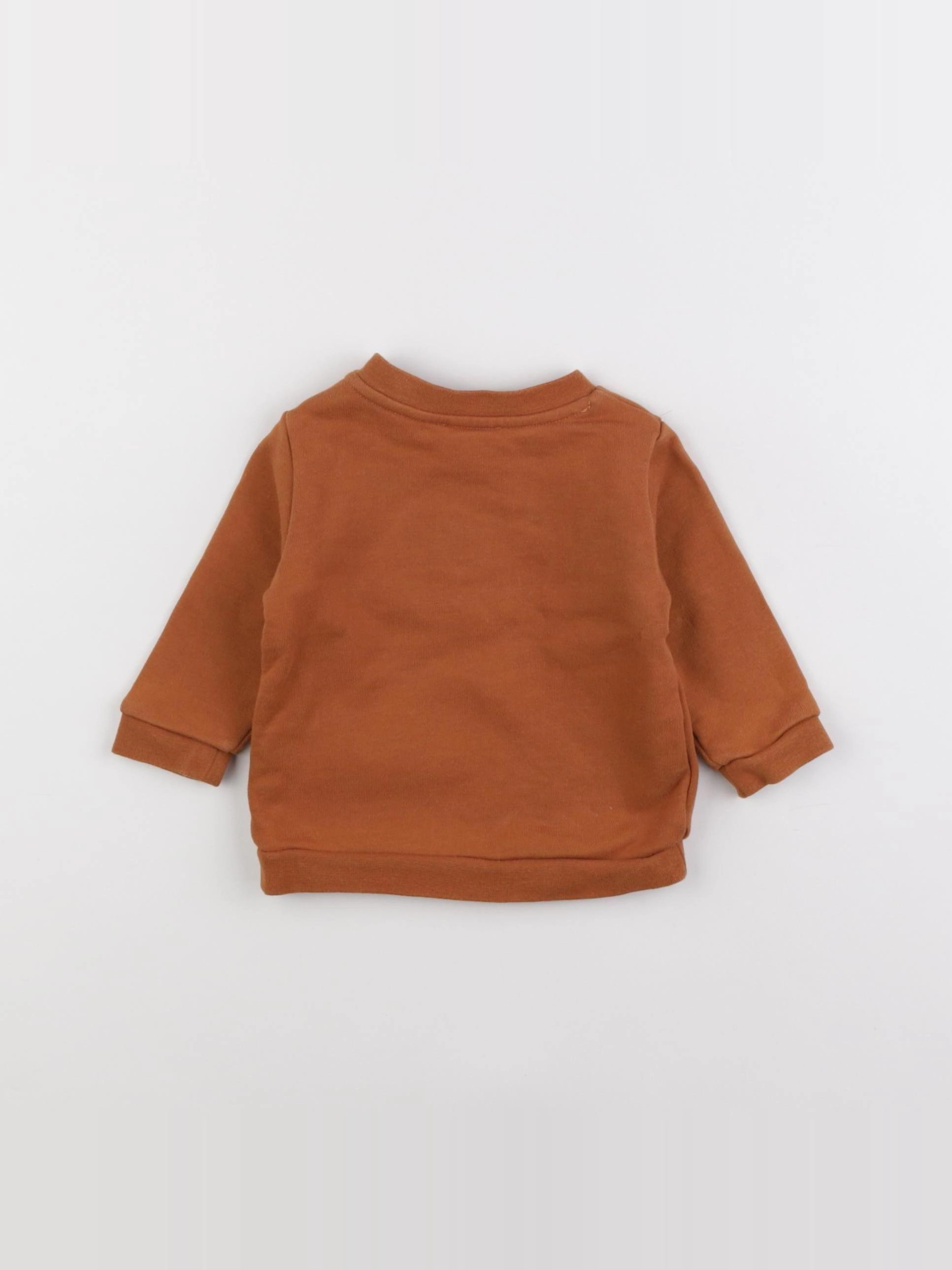 Jacadi - sweat marron - 6 mois