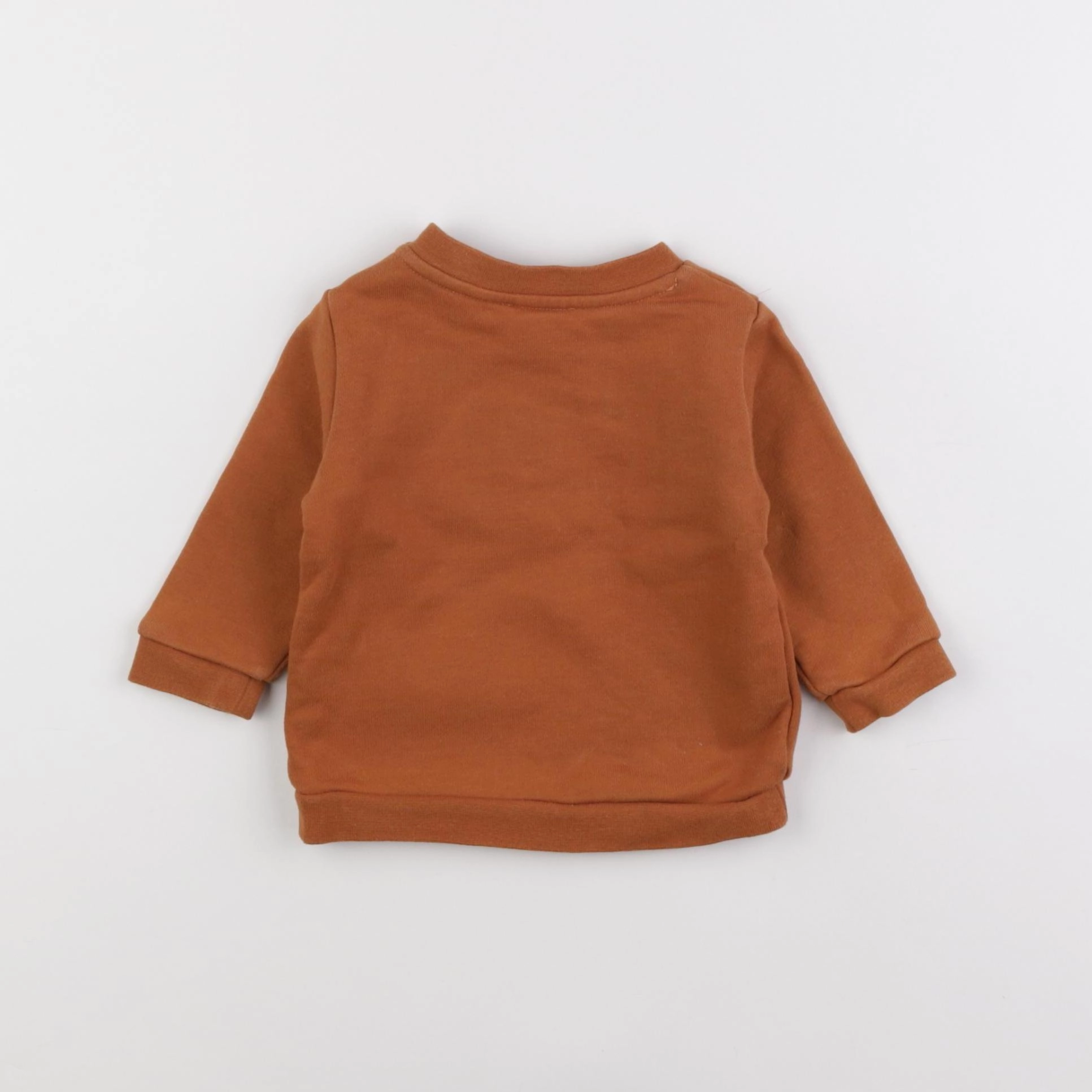 Jacadi - sweat marron - 6 mois