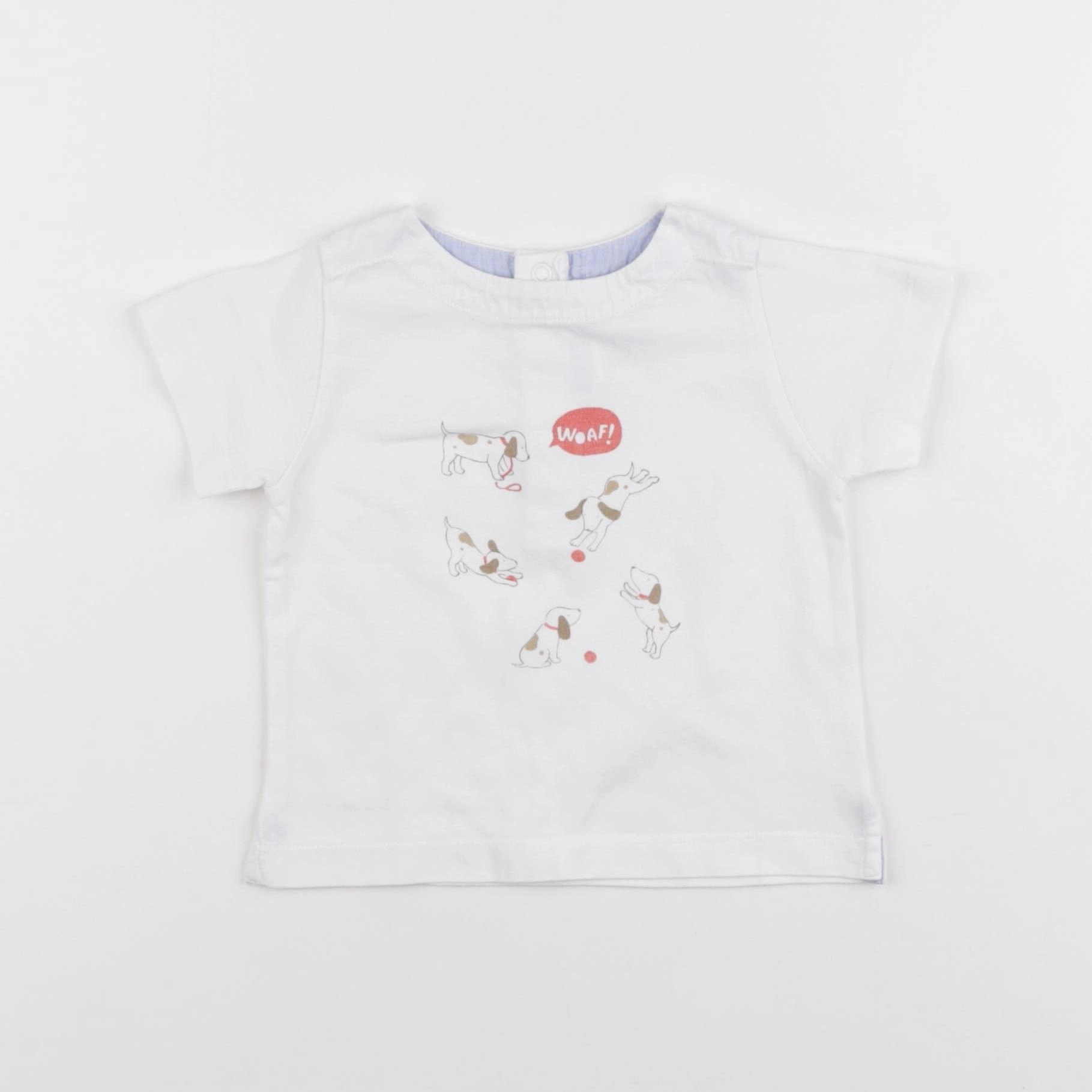 Jacadi - tee-shirt multicolore - 12 mois