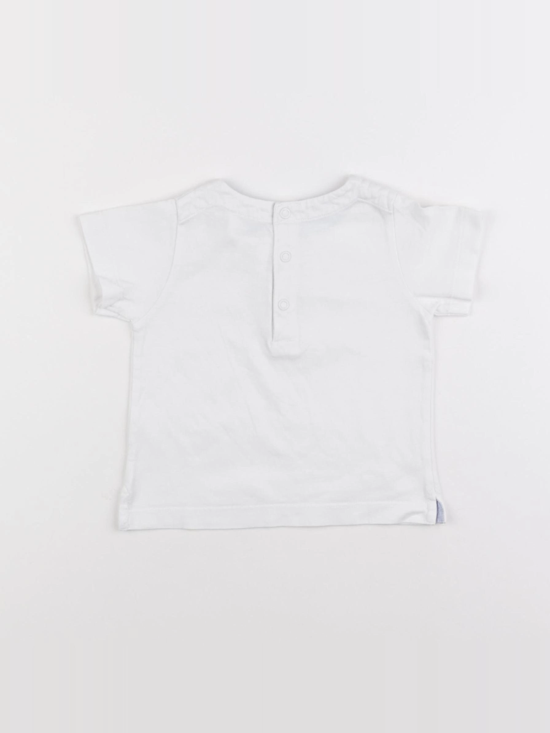Jacadi - tee-shirt multicolore - 12 mois
