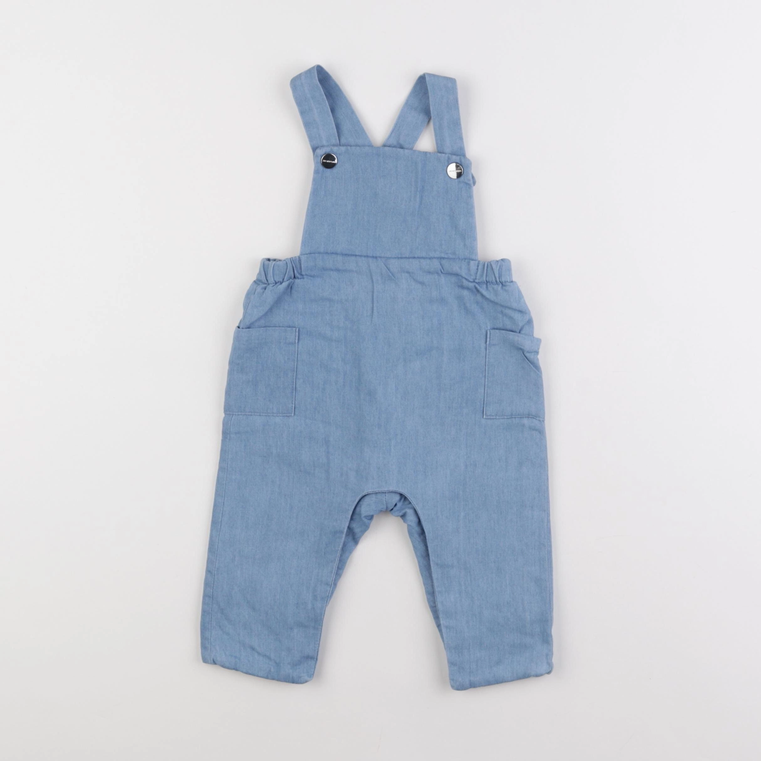 Jacadi - salopette bleu - 6 mois