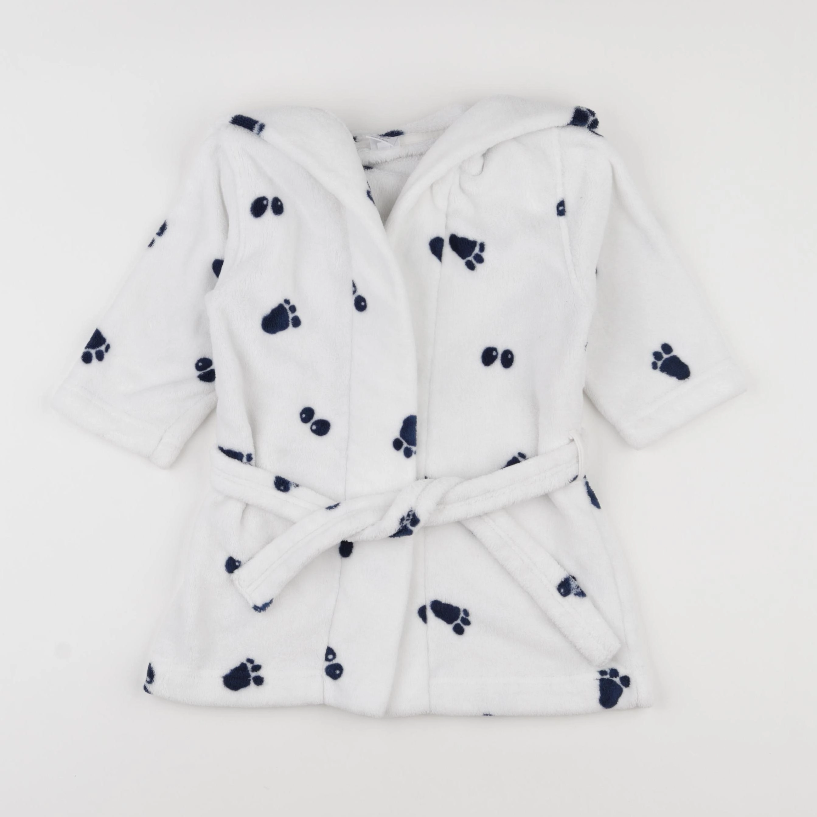 Petit Bateau - robe de chambre blanc - 2/3 ans