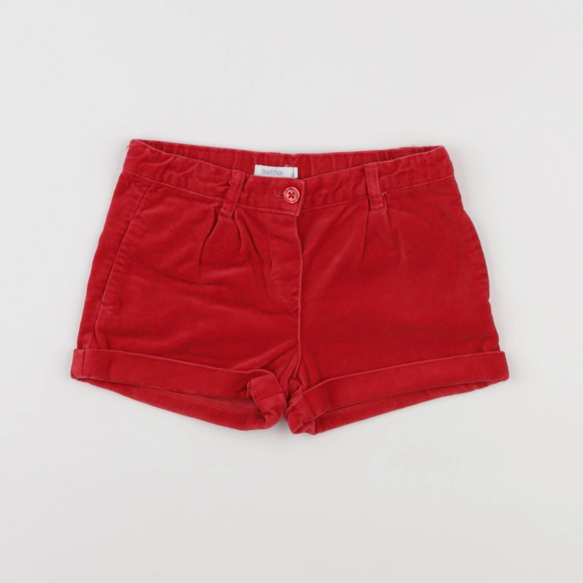 Boutchou - short rouge - 3 ans