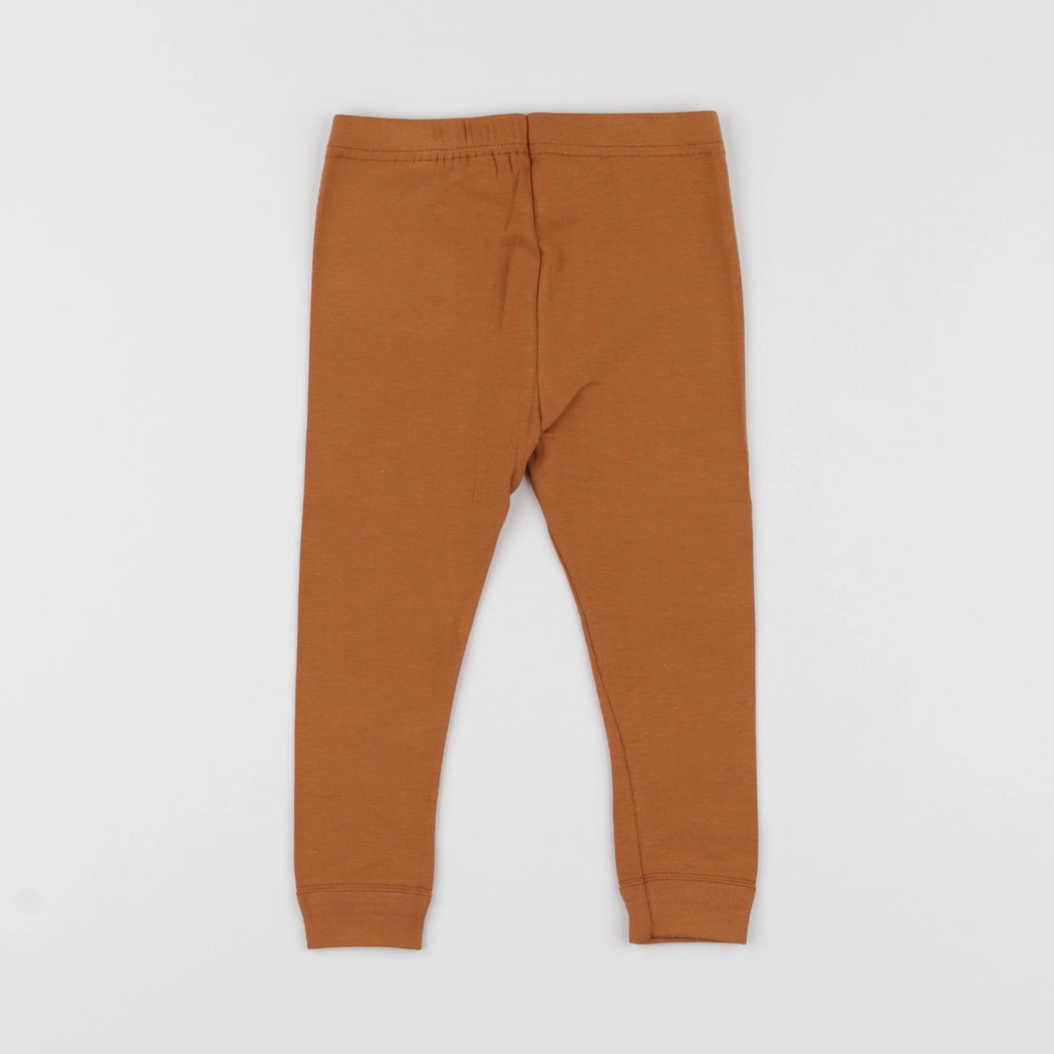 Petit Bateau - legging marron - 18 mois