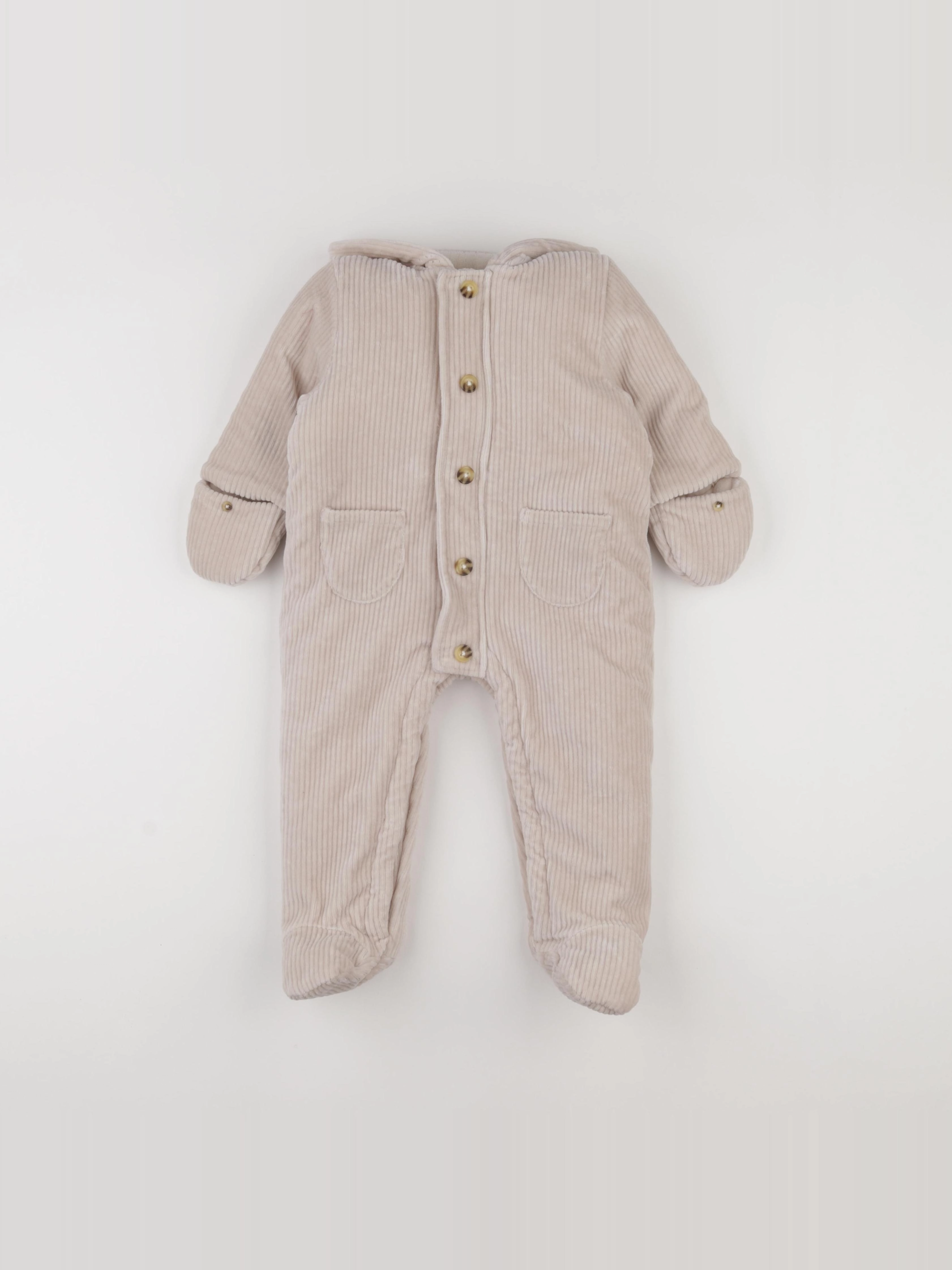 Boutchou - combi-pilote beige - 9 mois