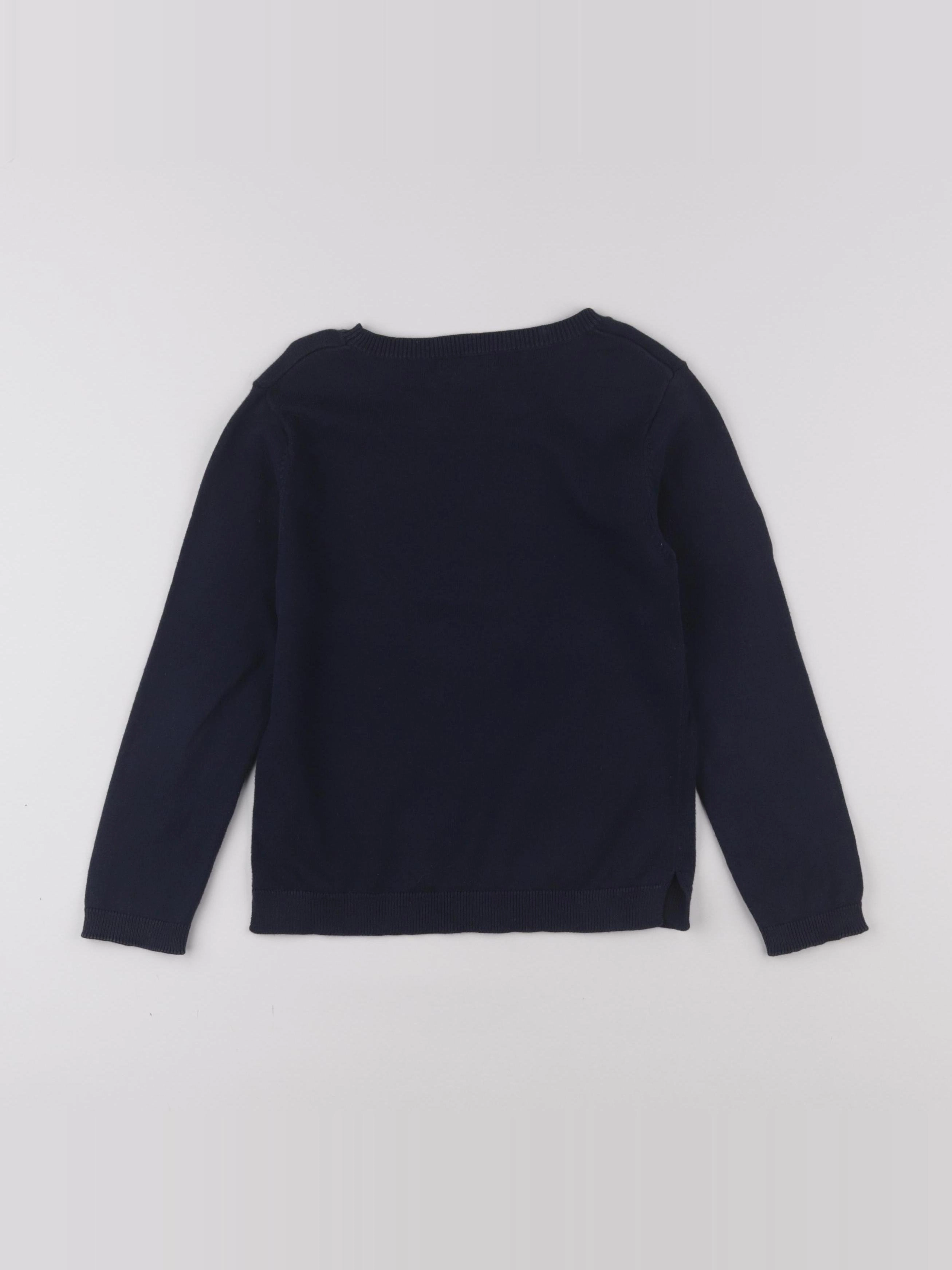 Vertbaudet - pull bleu - 6 ans