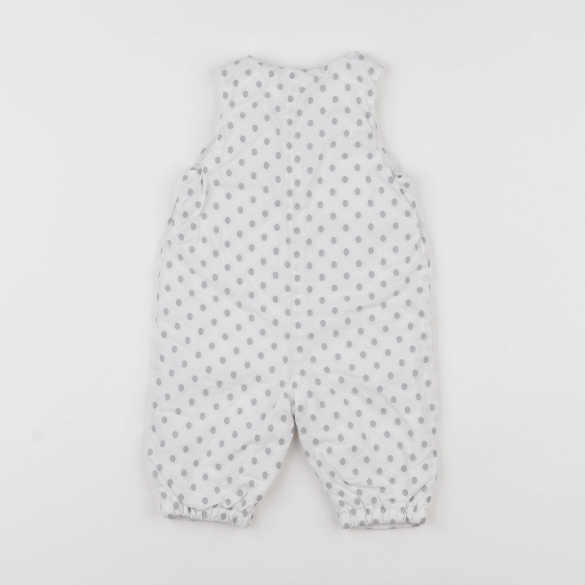 Jacadi - combinaison blanc, gris - 3 mois