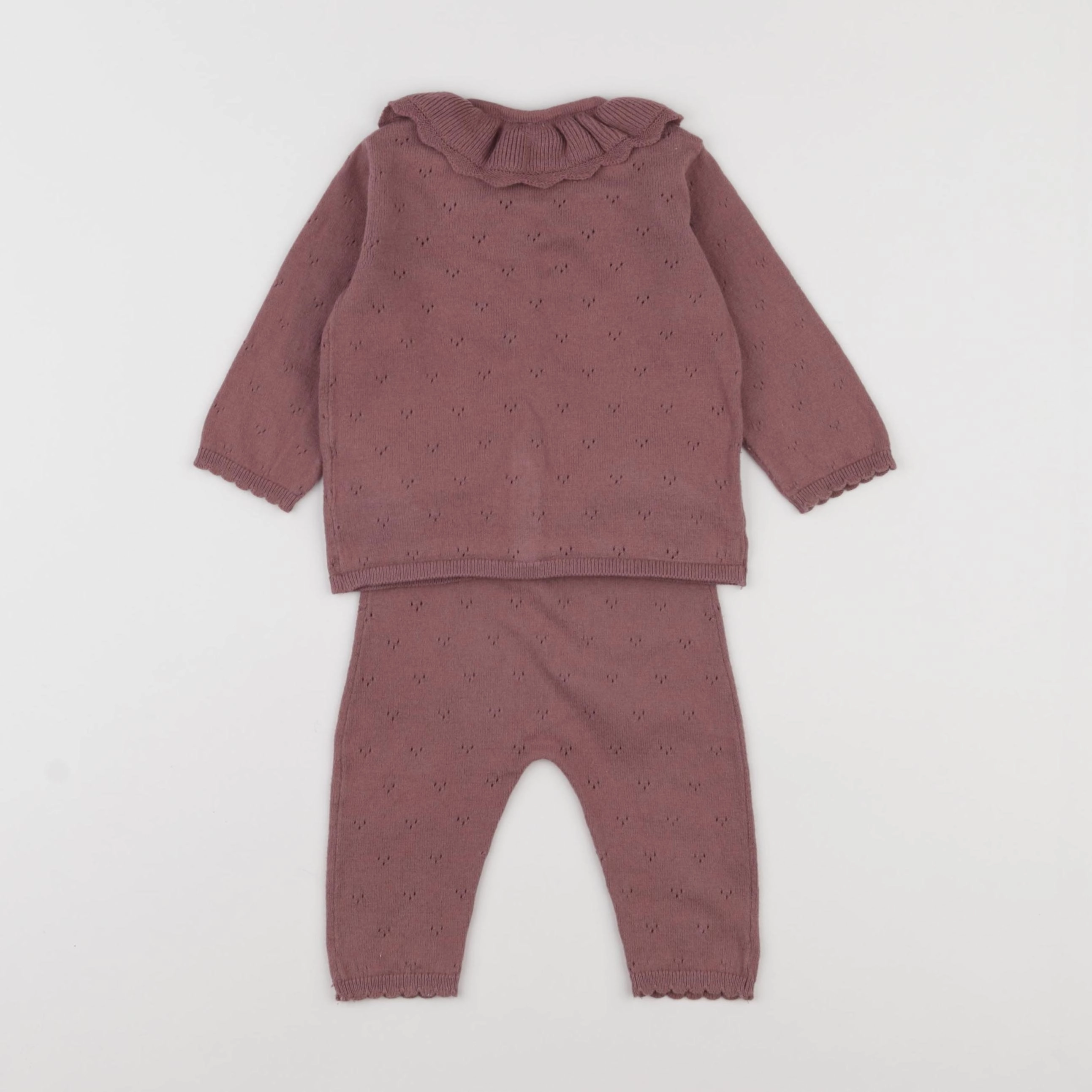H&M - ensemble rose - 3/6 mois