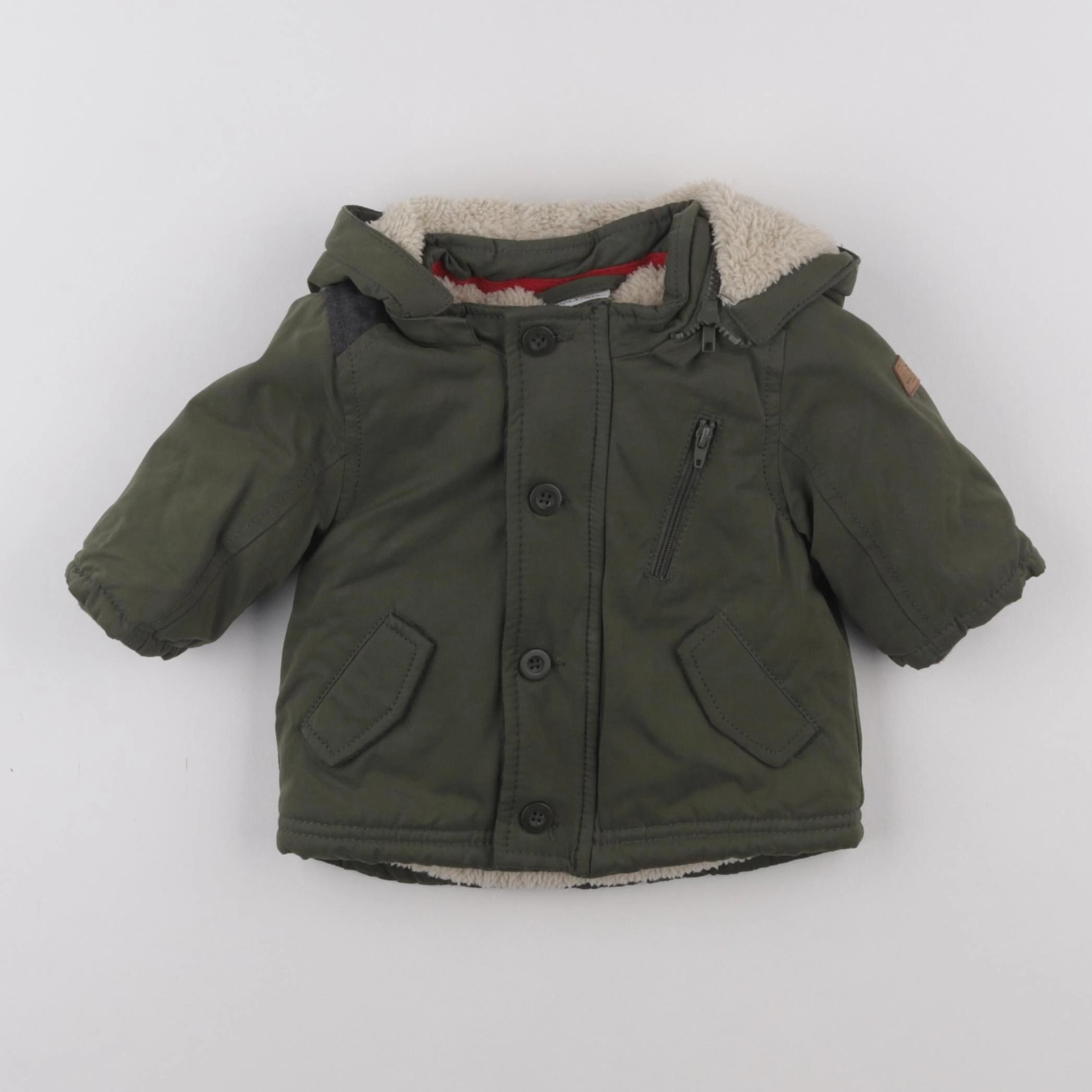 Tape à l'oeil - parka vert - 3 mois