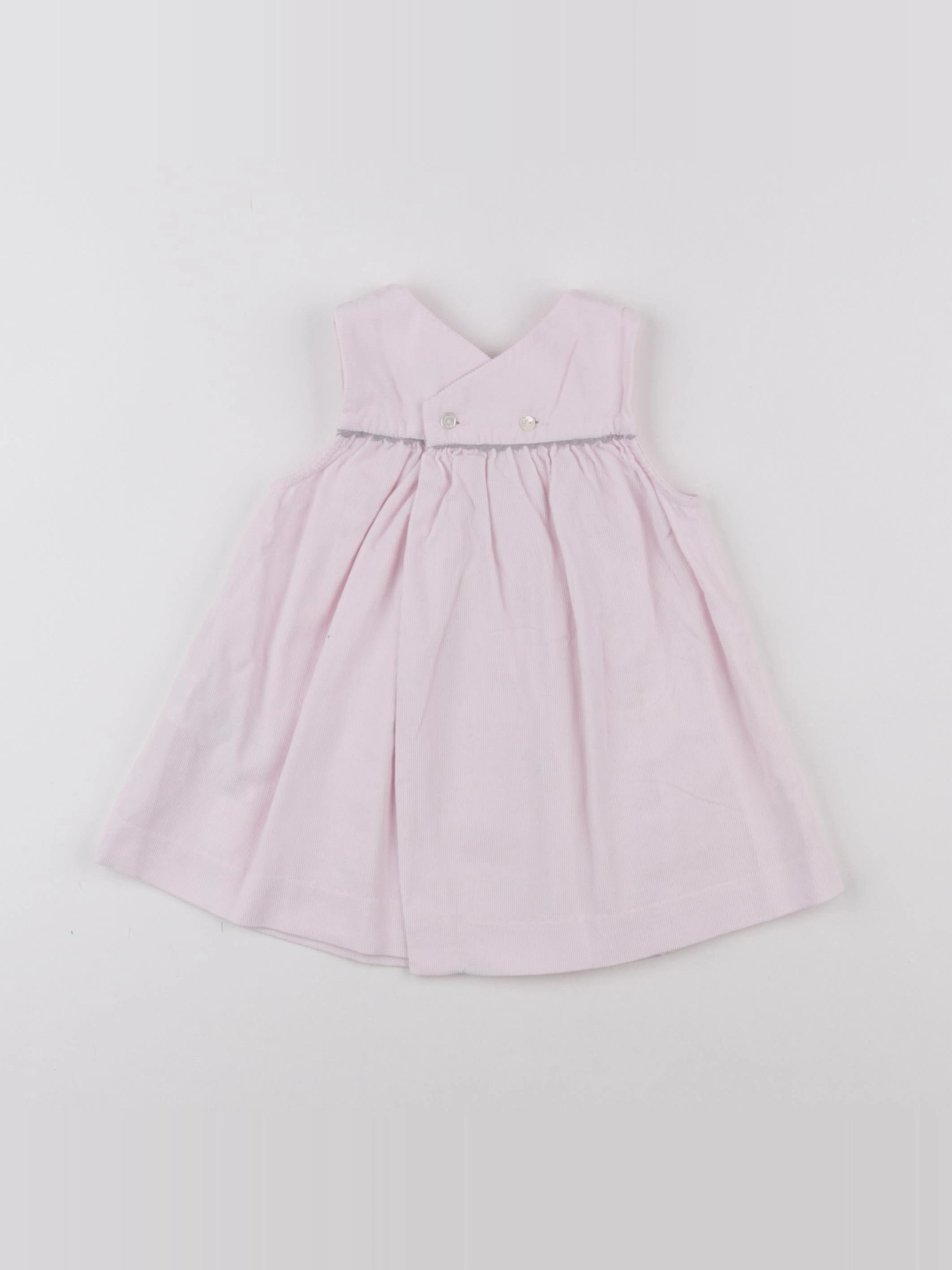Jacadi - robe rose - 6 mois