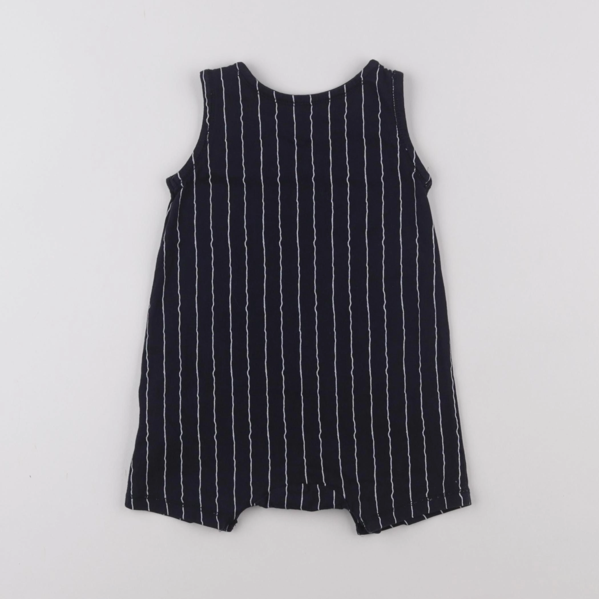 H&M - combinaison bleu - 4/6 mois