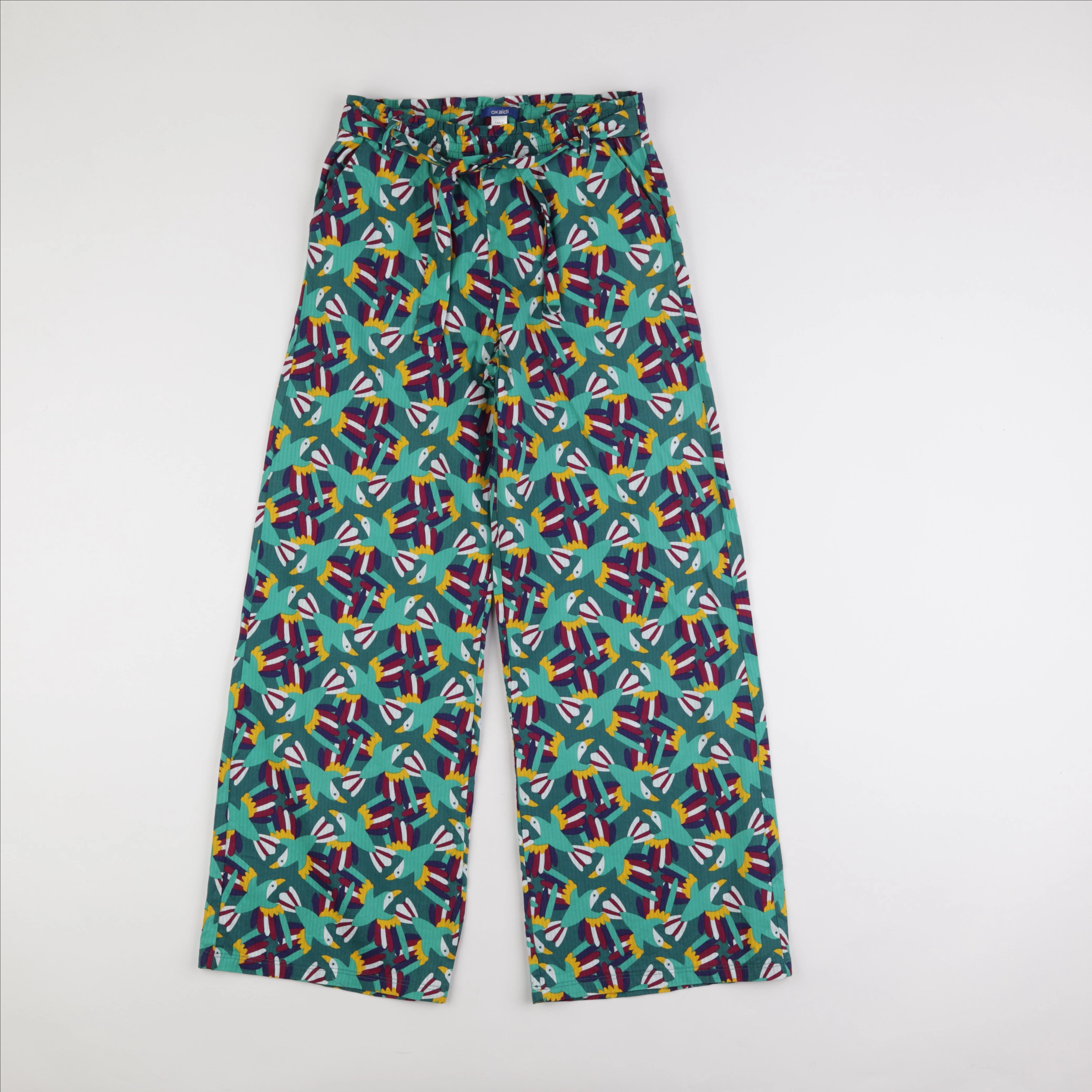 Okaidi - pantalon vert - 14 ans