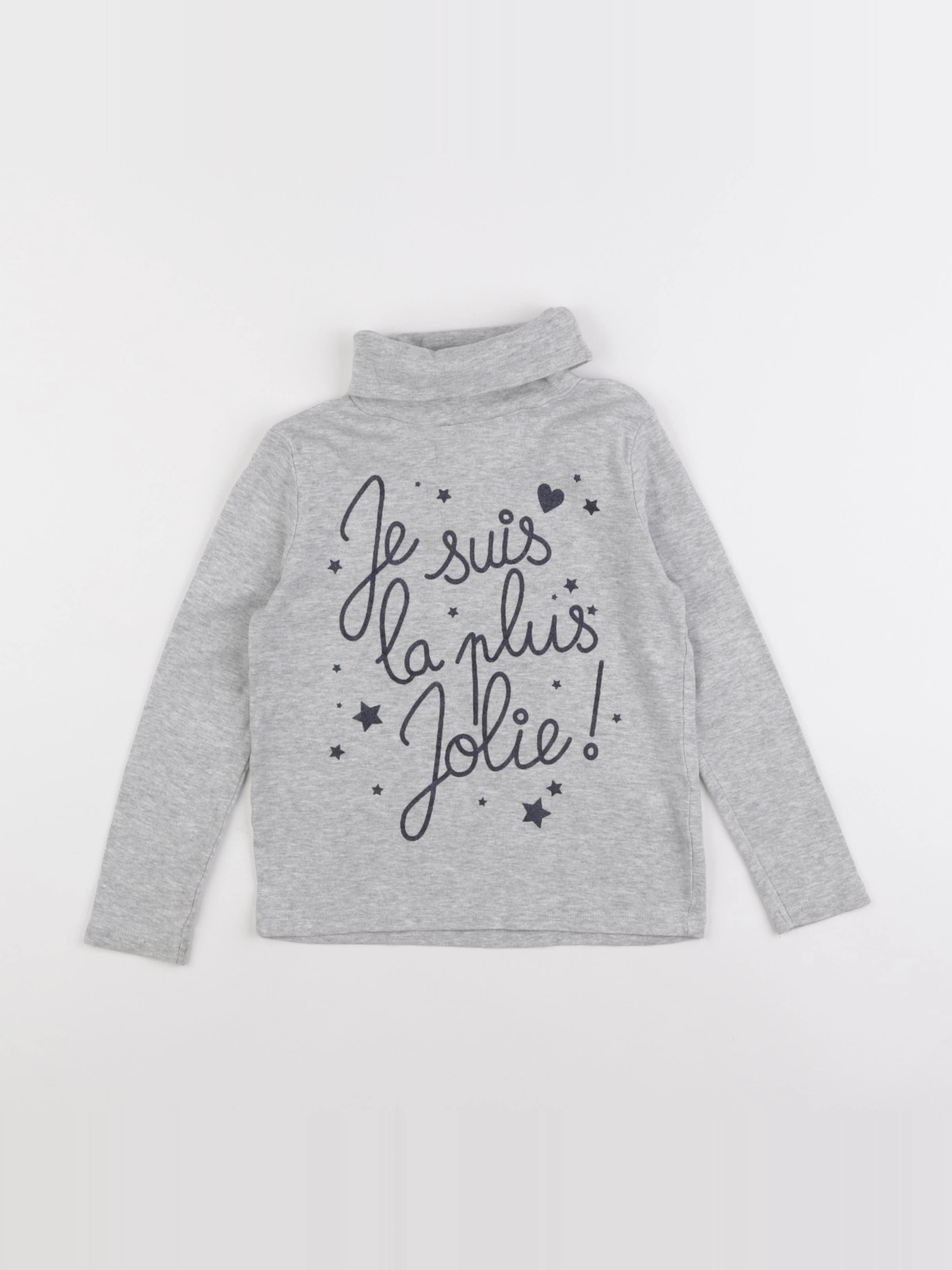 La Redoute - sous-pull gris - 6 ans