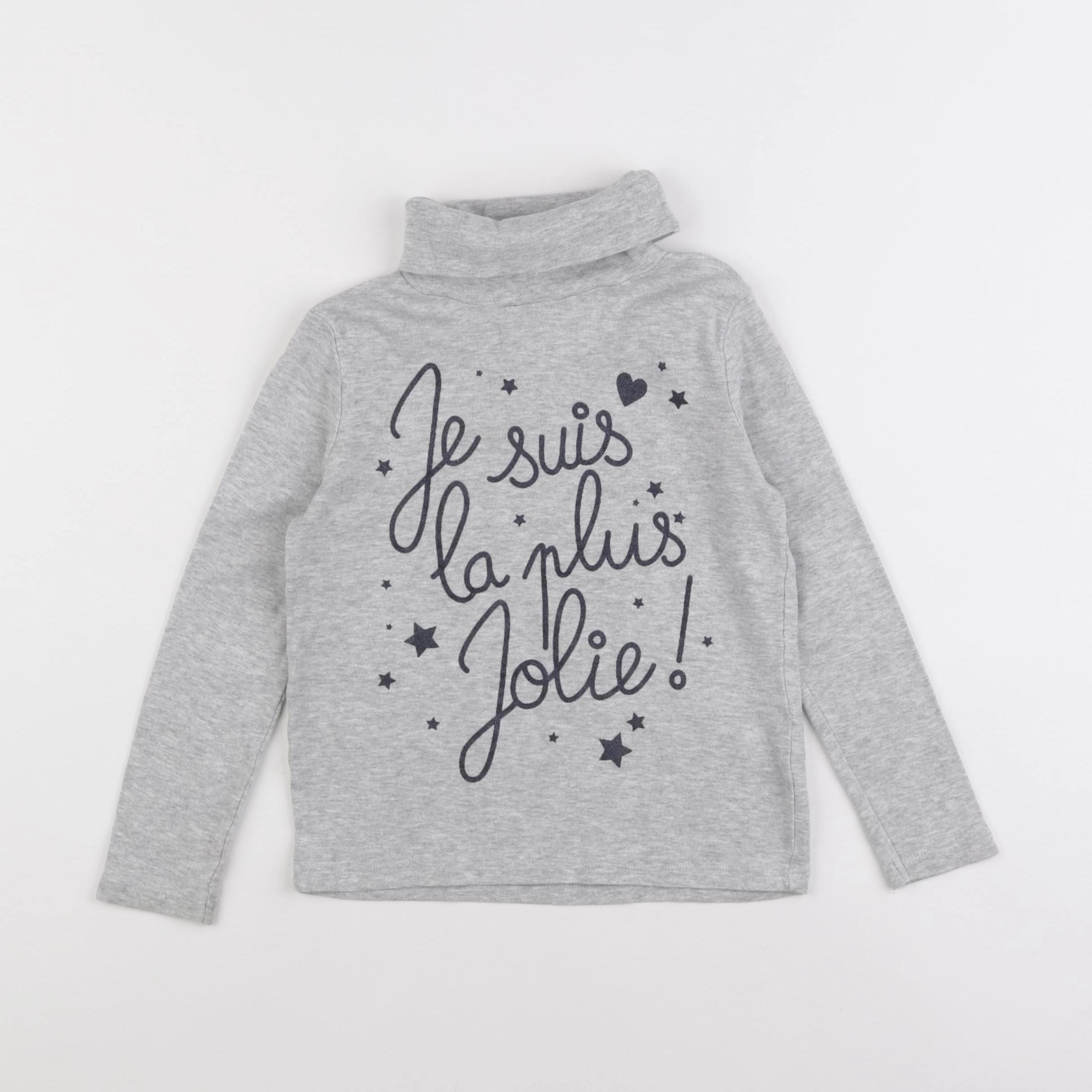 La Redoute - sous-pull gris - 6 ans