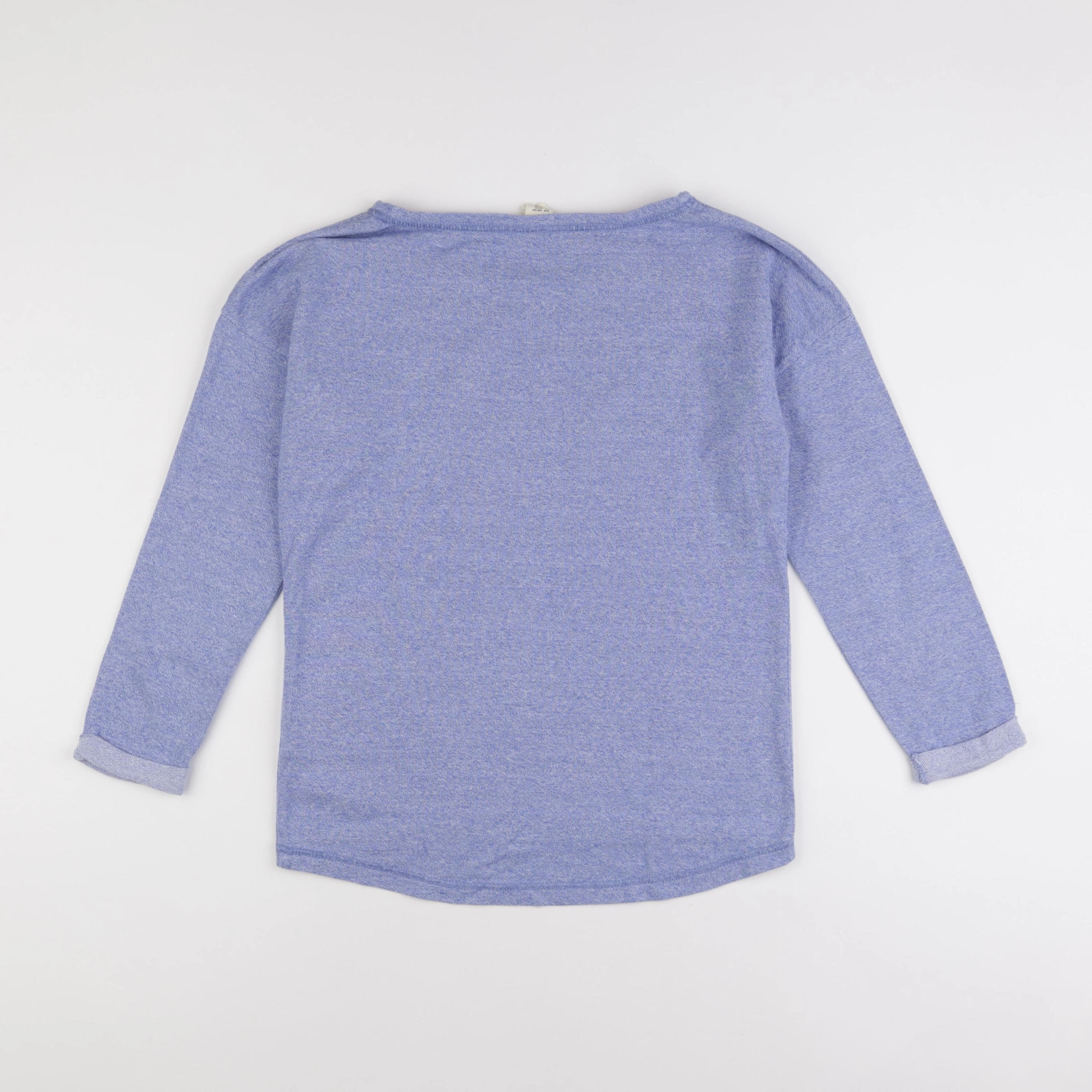 H&M - pull bleu - 12/14 ans
