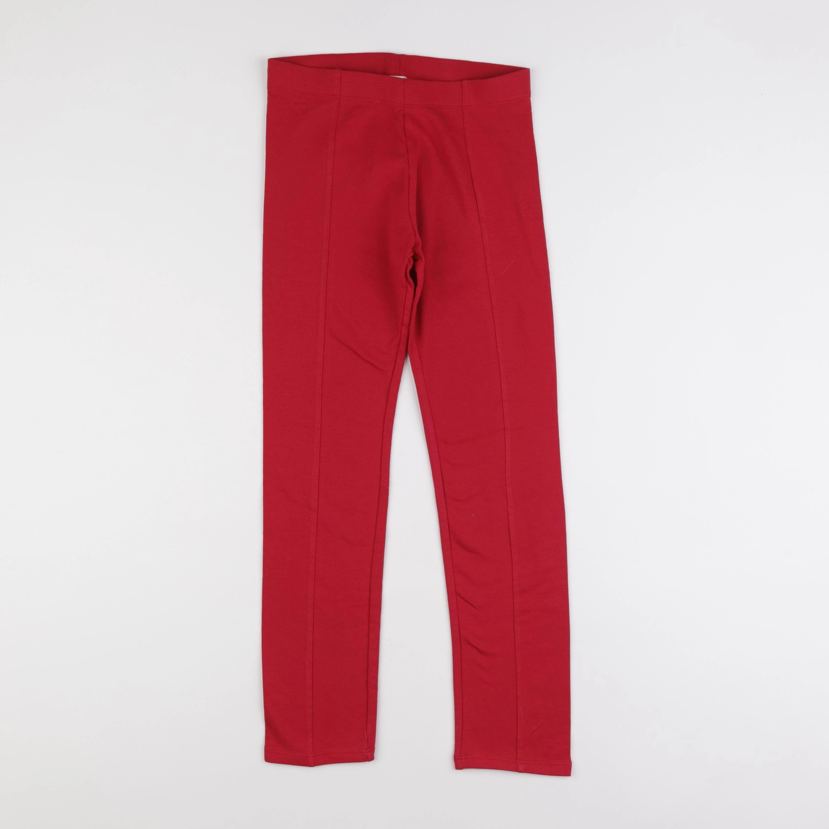H&M - pantalon rouge - 9/10 ans