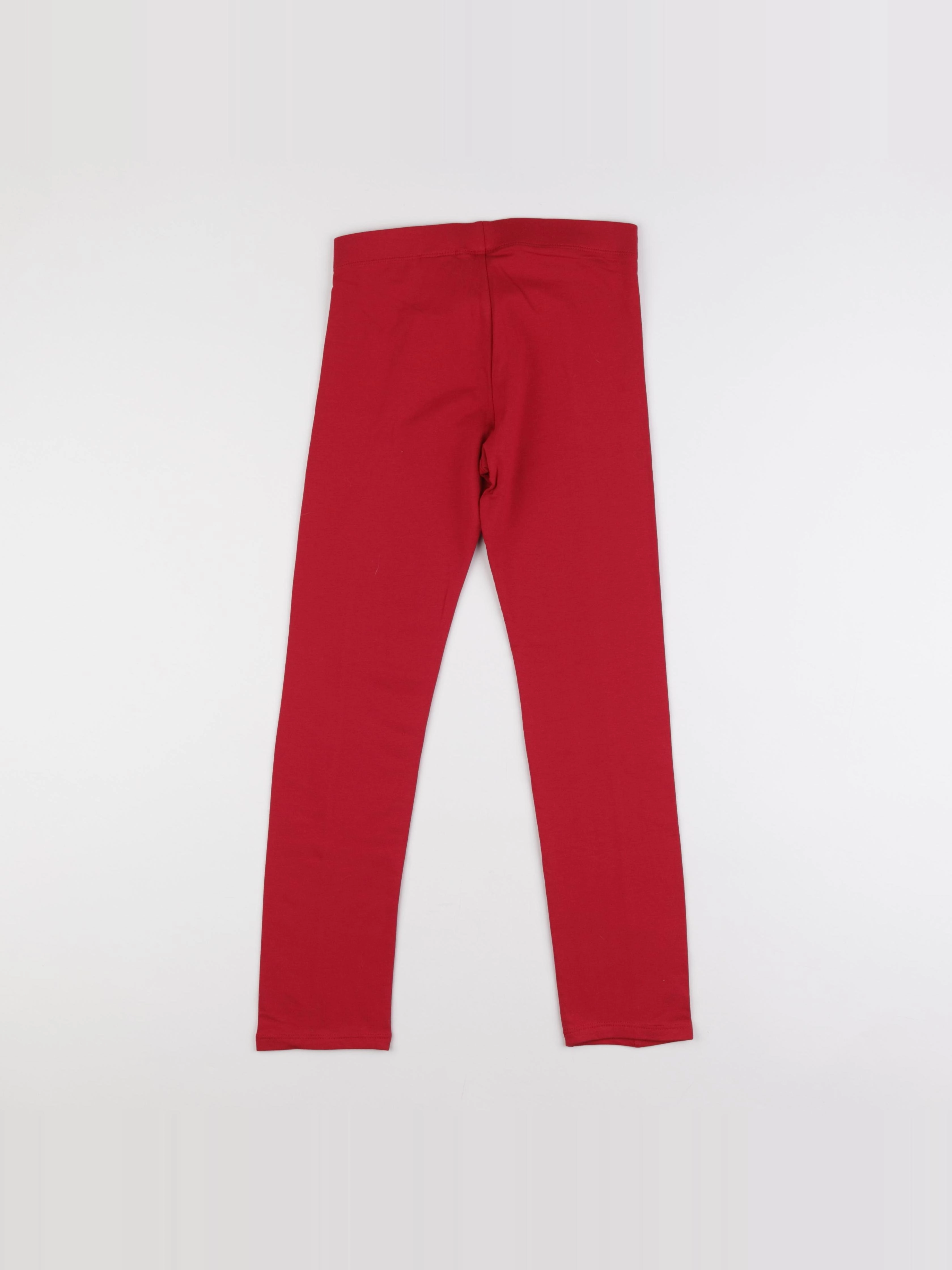 H&M - pantalon rouge - 9/10 ans