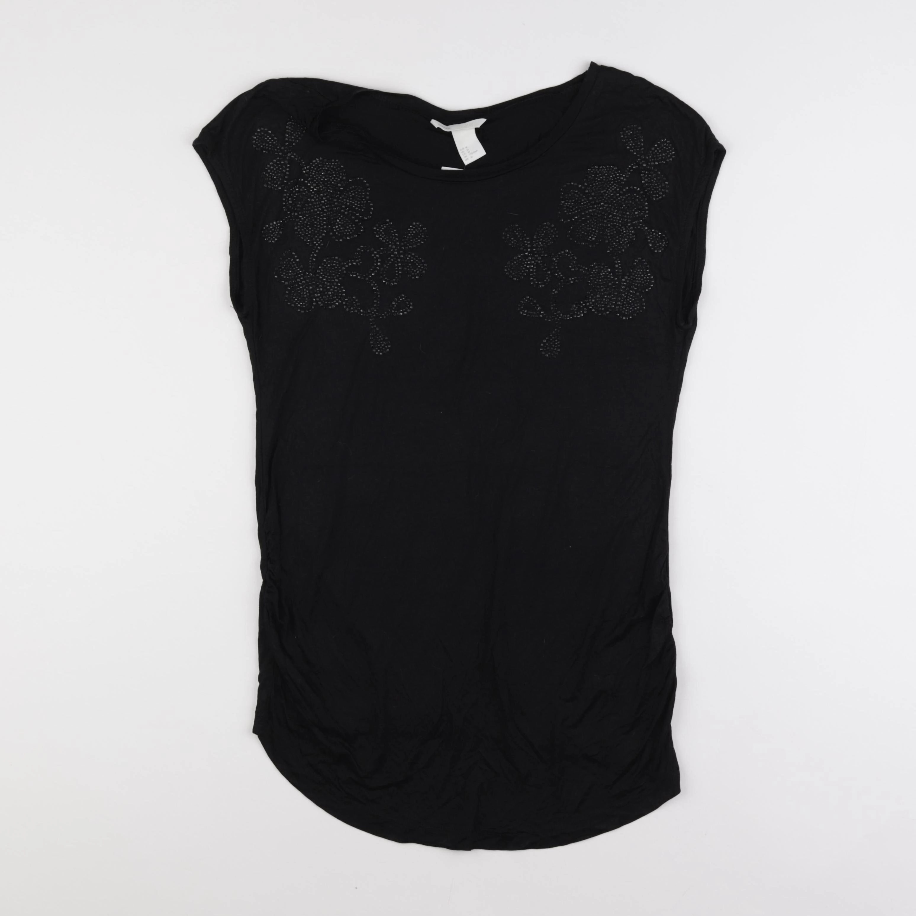 H&M - tee-shirt grossesse noir - m