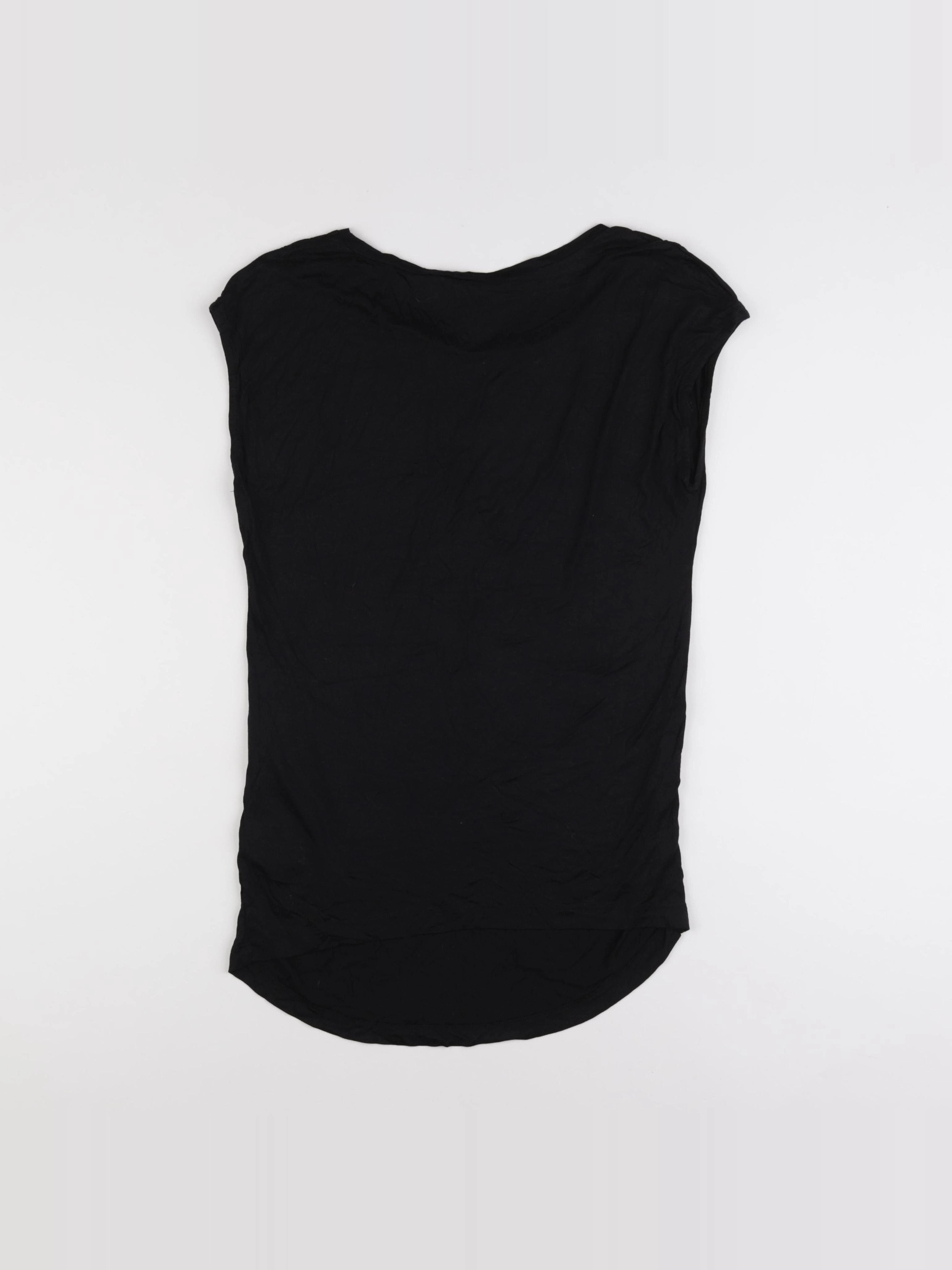 H&M - tee-shirt grossesse noir - m