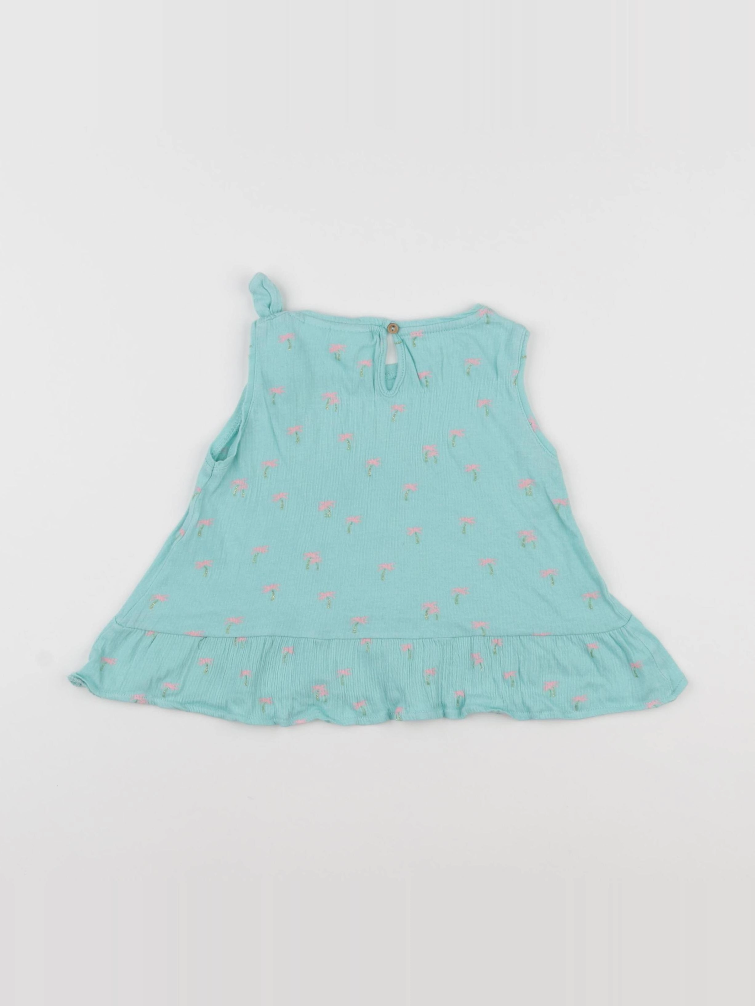 Zara - débardeur bleu - 18 mois à 2 ans