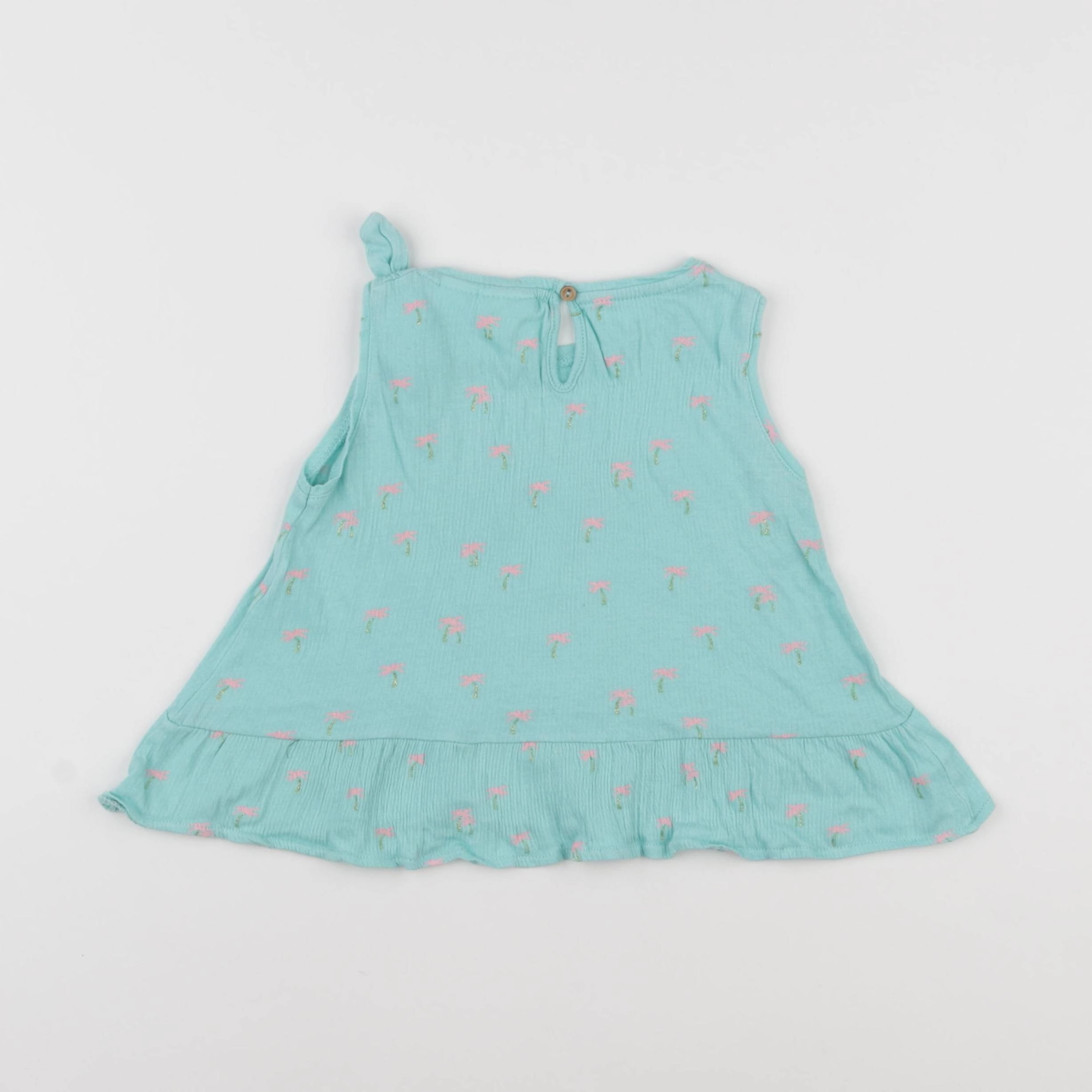 Zara - débardeur bleu - 18 mois à 2 ans