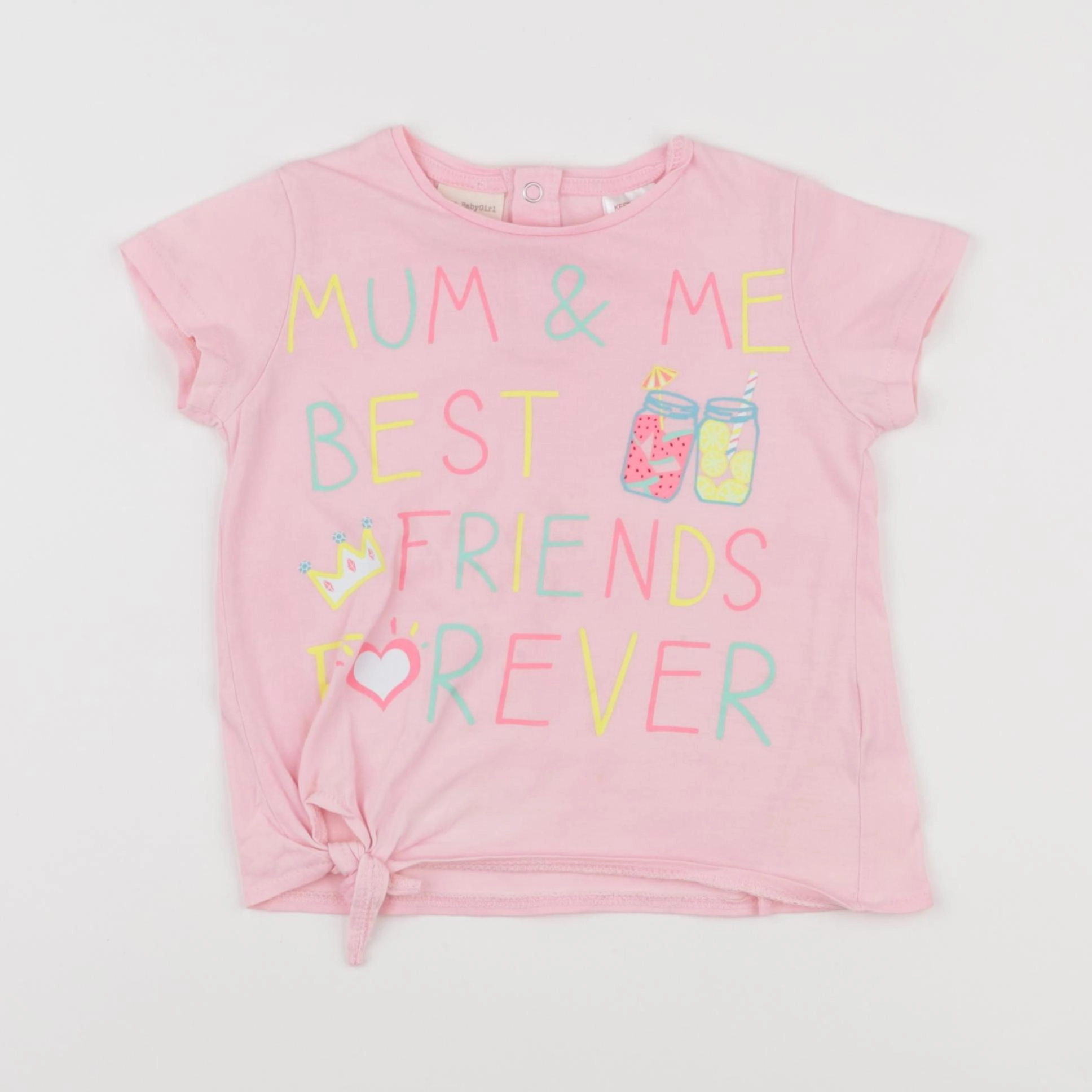Zara - tee-shirt rose - 18 mois à 2 ans